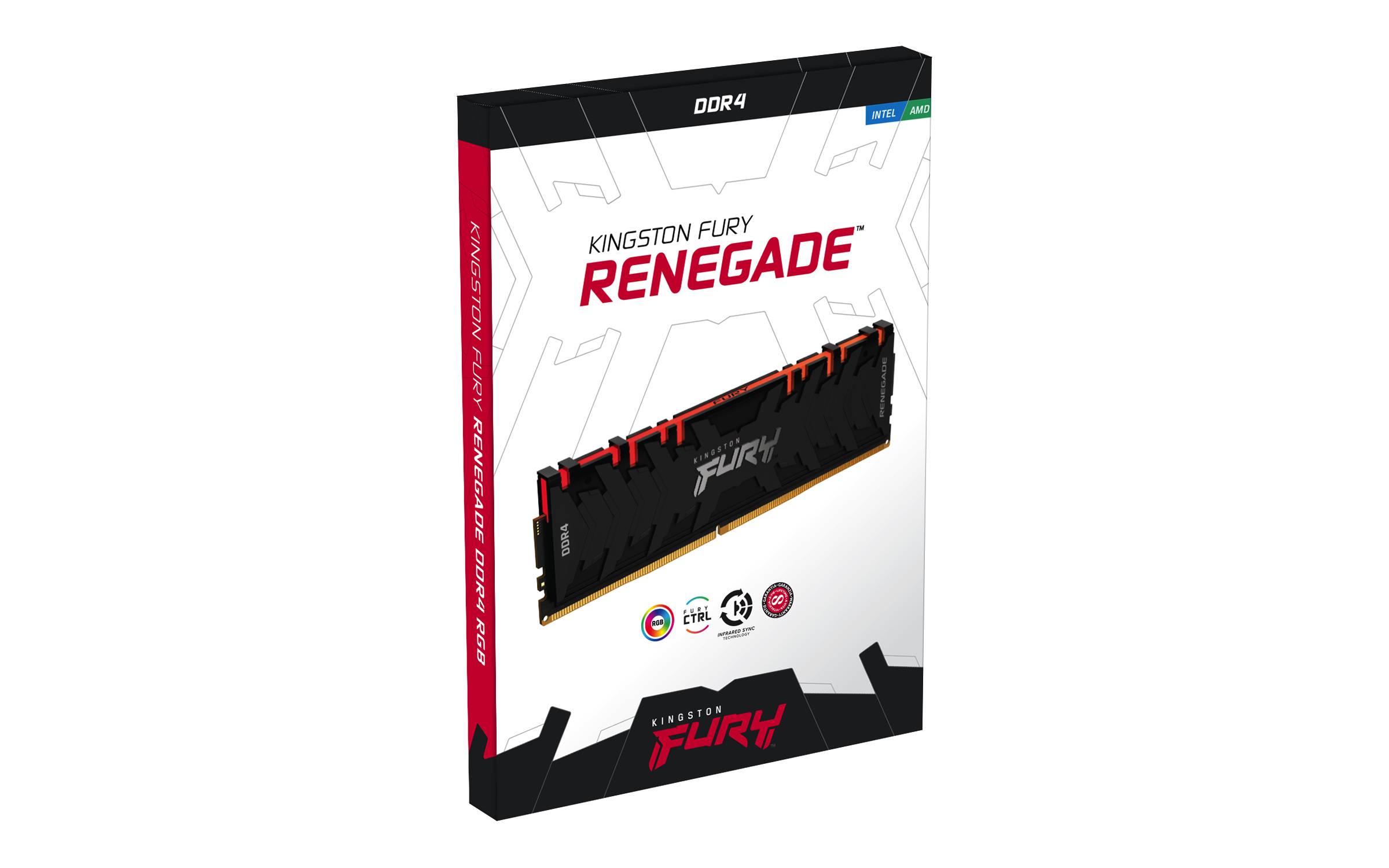 Rca Informatique - image du produit : 16GBDDR4-3000MHZ CL15DIMM 1GX8 FURYRENEGADERGB