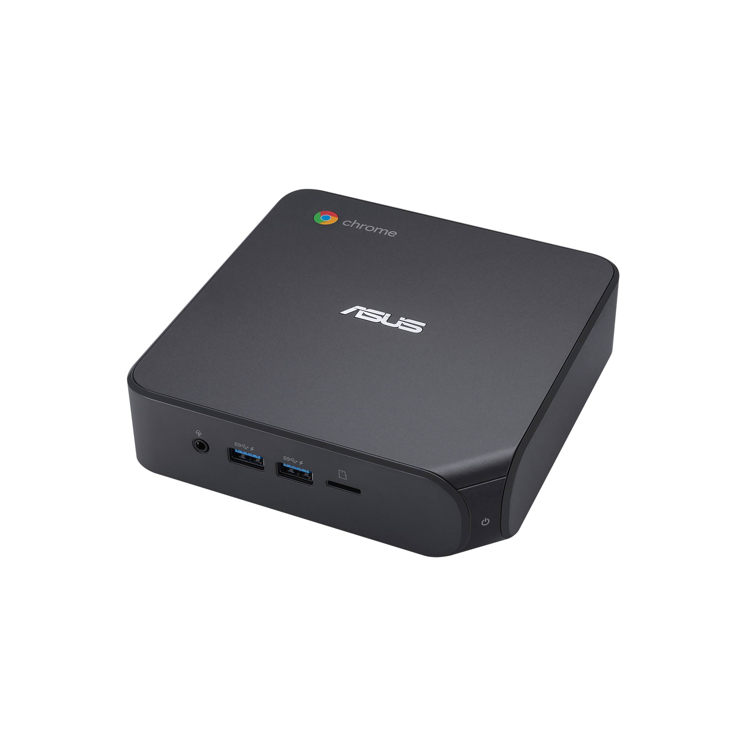 Rca Informatique - image du produit : CHROMEBOX4-G3006UN2 I3-10110U 8GB 128GB NOOD CHRMOS DARK GRAY