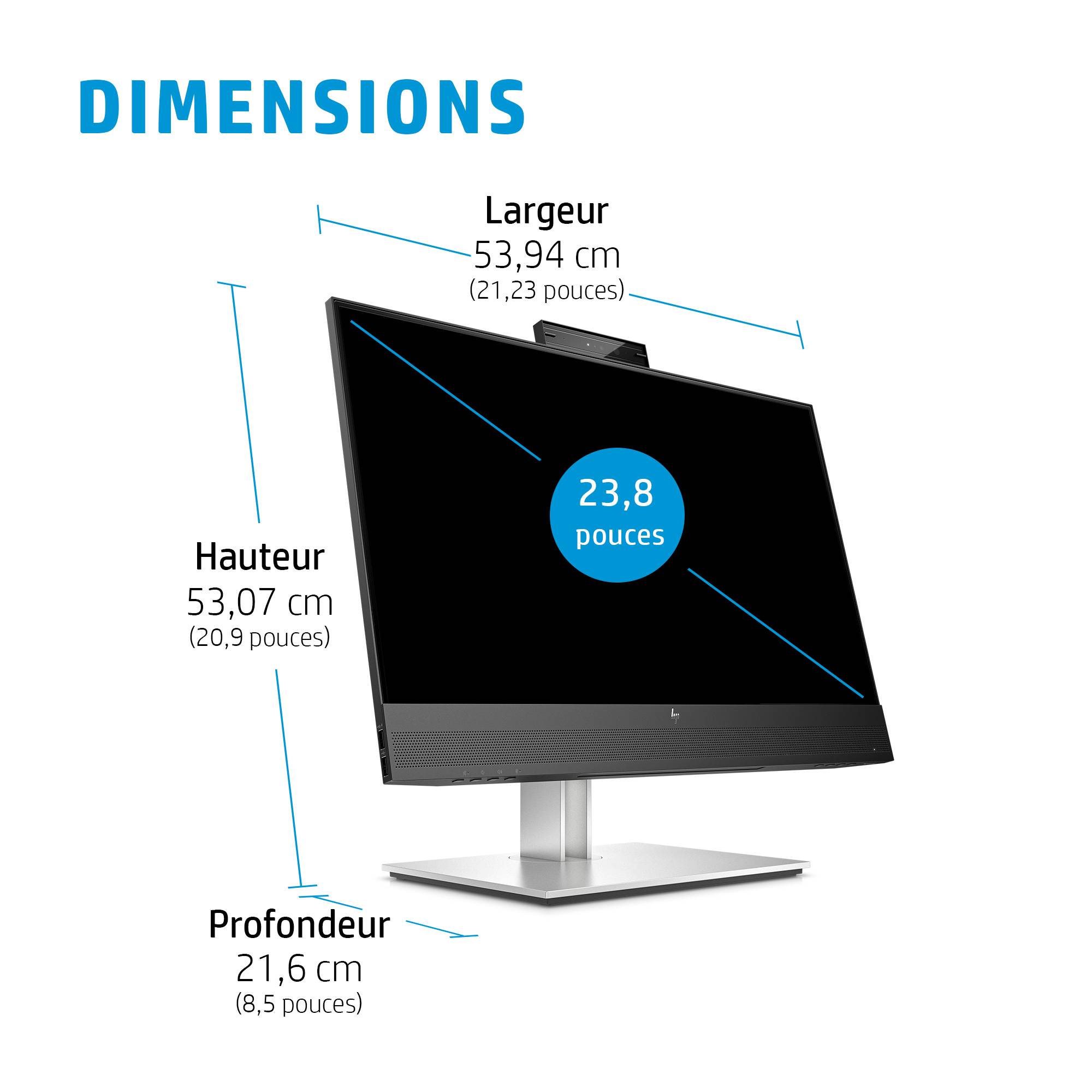 Rca Informatique - image du produit : E24MV G4 24IN 1920X1080 FHD 1000:1 5MS VGA/HDMI/DP/USB