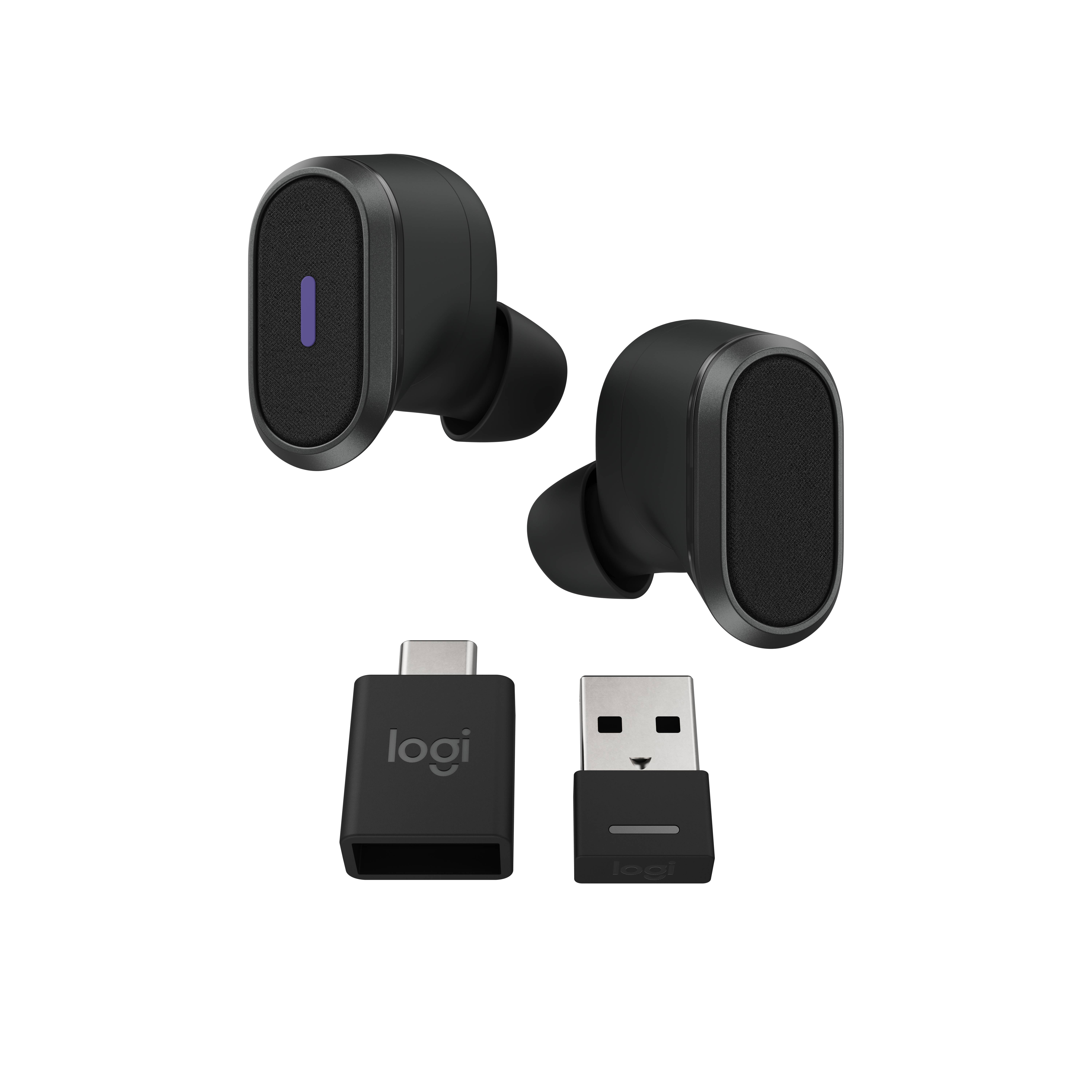 Rca Informatique - image du produit : LOGITECH ZONE TRUE WIRELESS - GRAPHITE - EMEA