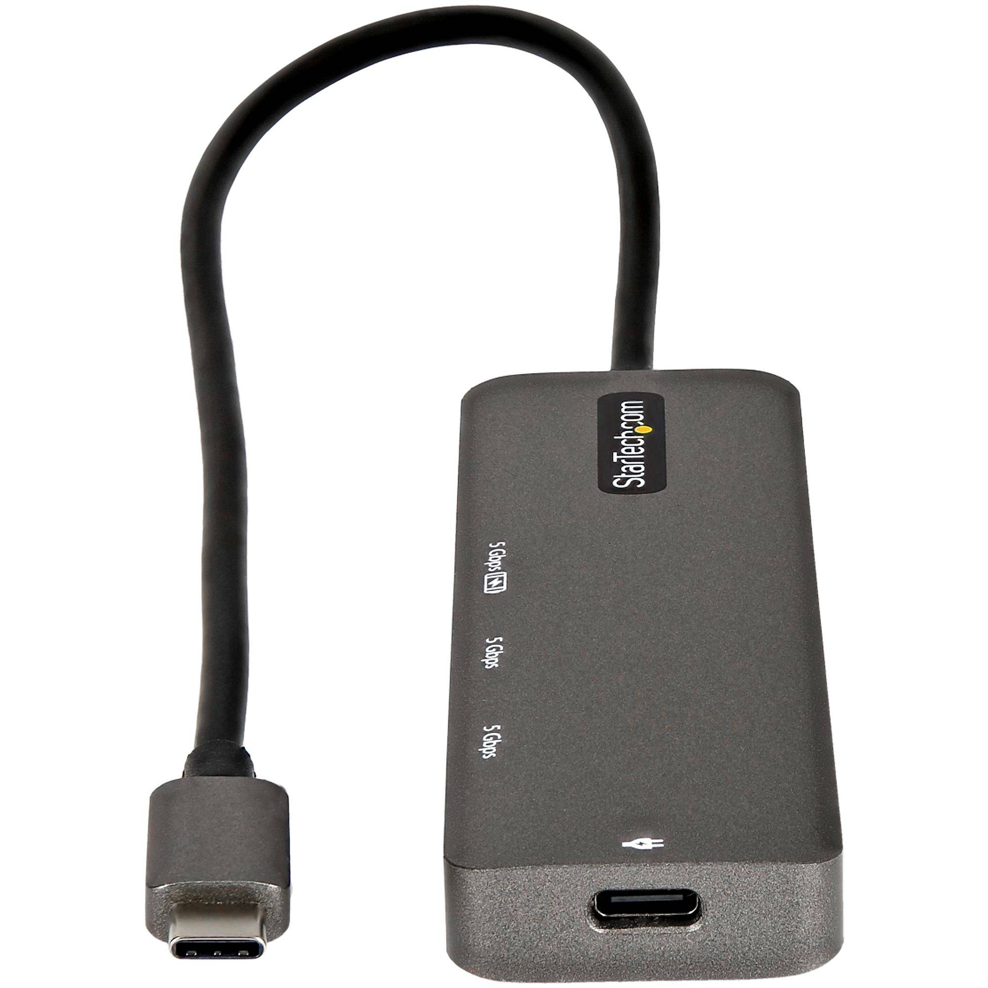 Rca Informatique - image du produit : ADAPTATEUR MULTIPORT USB-C HDMI 4K 60HZ/100W PD/4XUSB