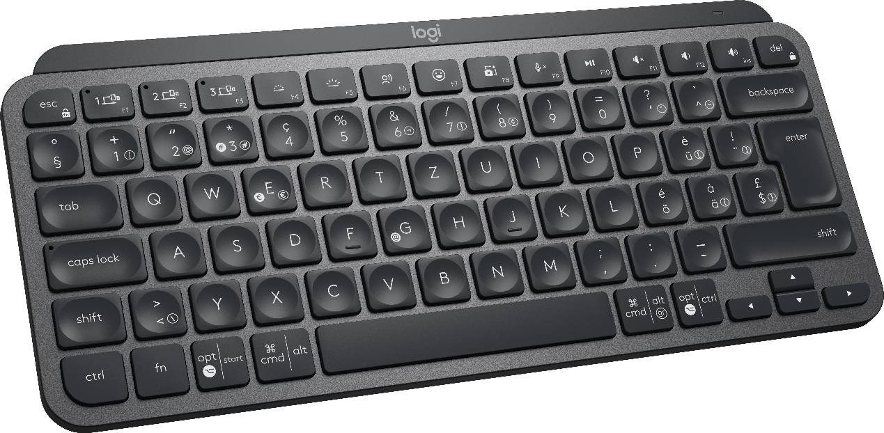 Rca Informatique - image du produit : MXKEYS MINI WRLS ILLUMINATED KB GRAPHITE - CH - CENTRAL