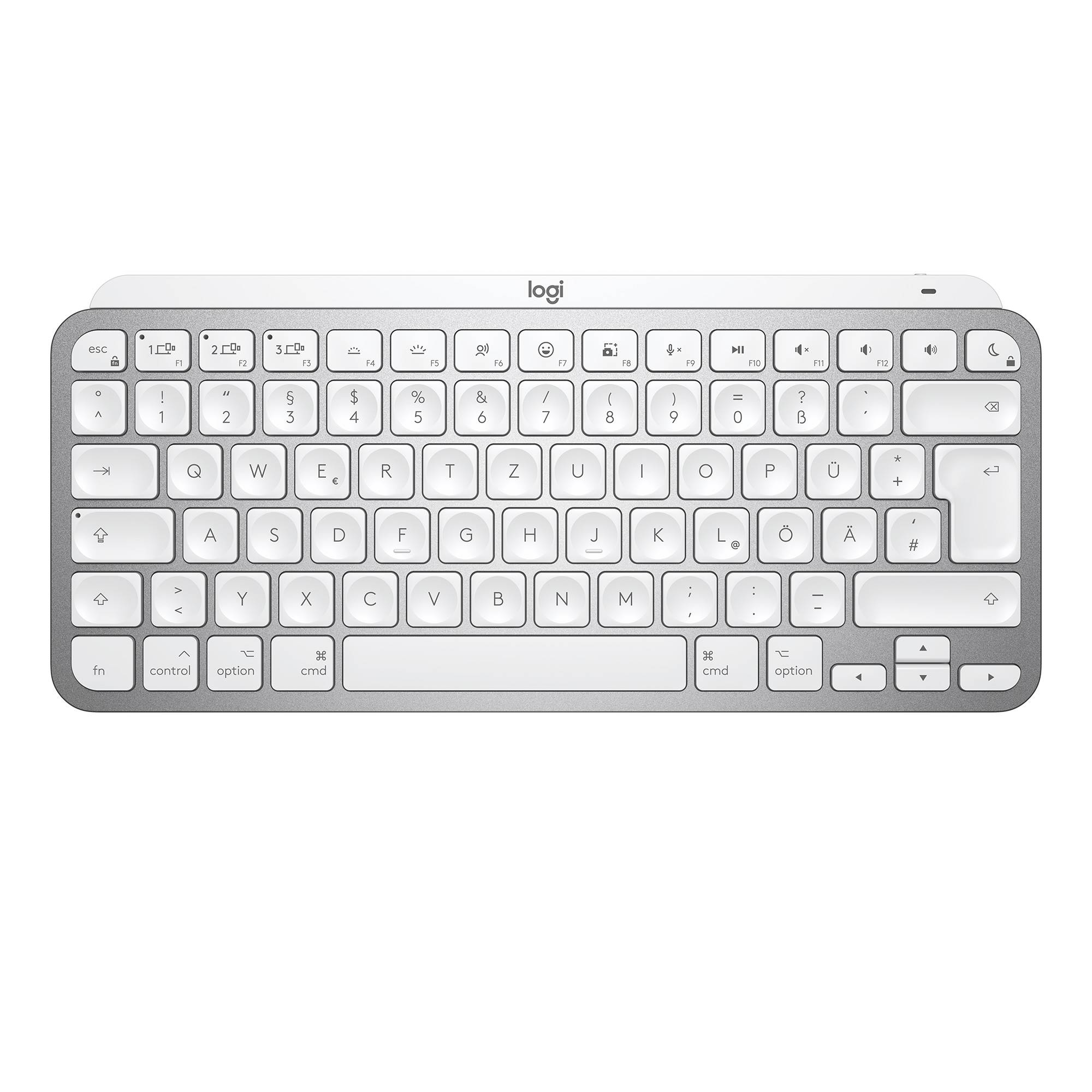 Rca Informatique - image du produit : MXKEYS MINI F. MAC WRLS ILLUM. PALE GREY - CH - CENTRAL