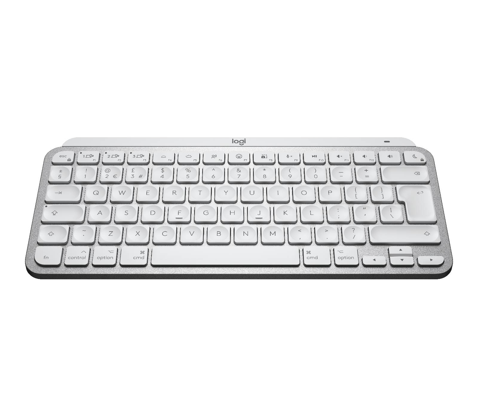 Rca Informatique - image du produit : MXKEYS MINI F. MAC WRLS ILLUM. PALE GREY - UK - INTNL