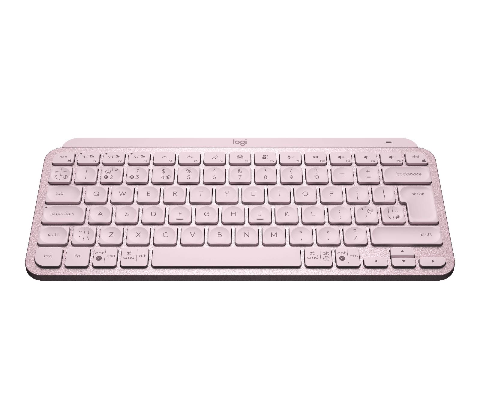 Rca Informatique - image du produit : MXKEYS MINI WRLS ILLUMINATED KB ROSE - UK - INTNL