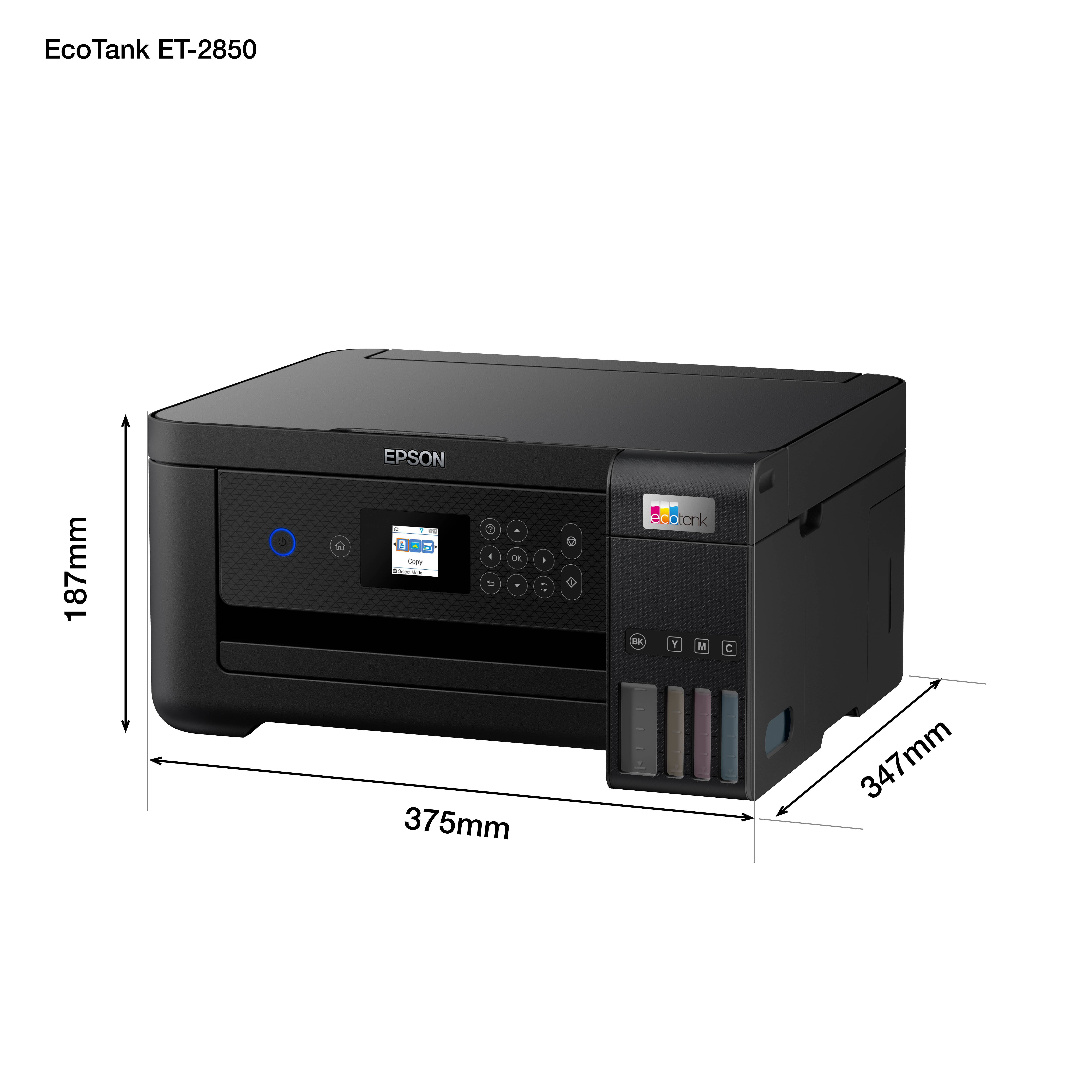 Rca Informatique - image du produit : ECOTANK ET-2850 33/15 PPM 5760 X 1440 DPI PRNT/CPY/SCN