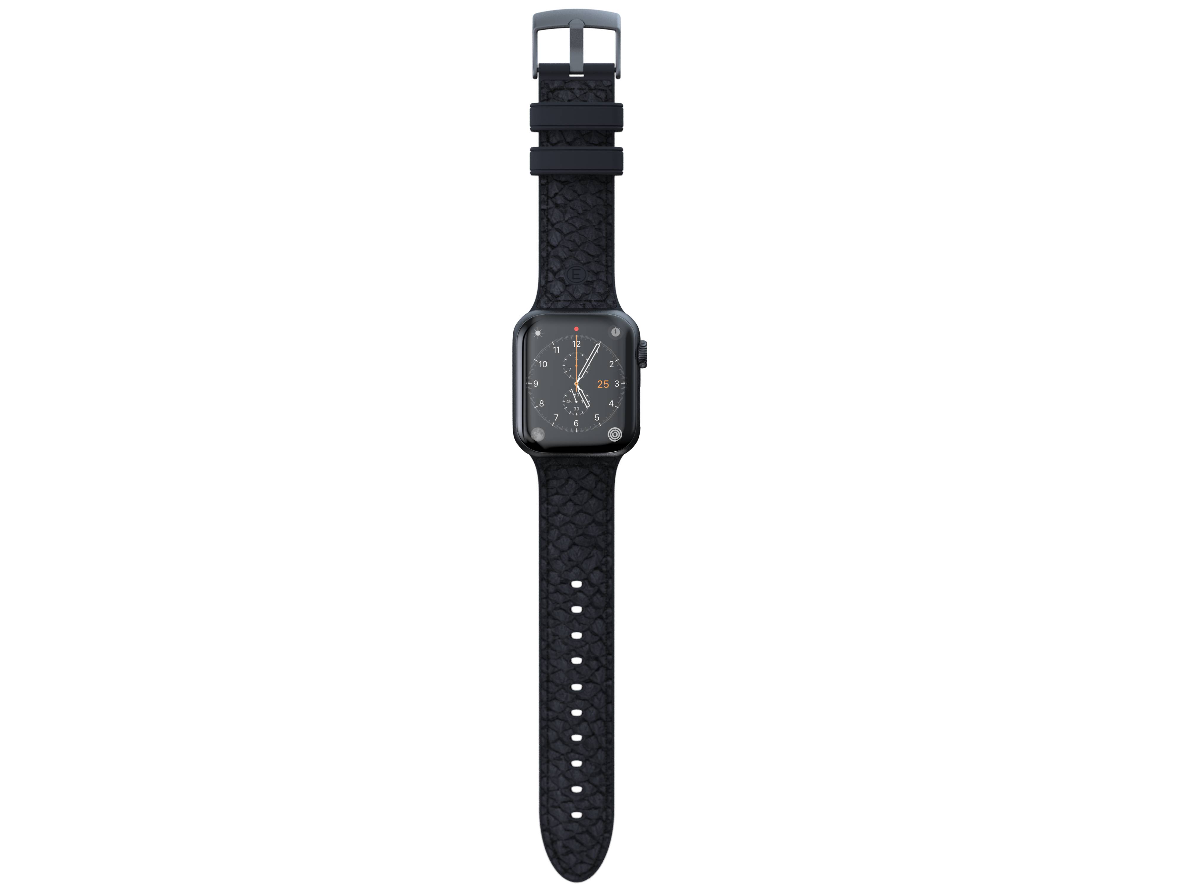 Rca Informatique - image du produit : APPLE WATCH STRAP 40/41MM NJORD - SALMON LEATHER GREY