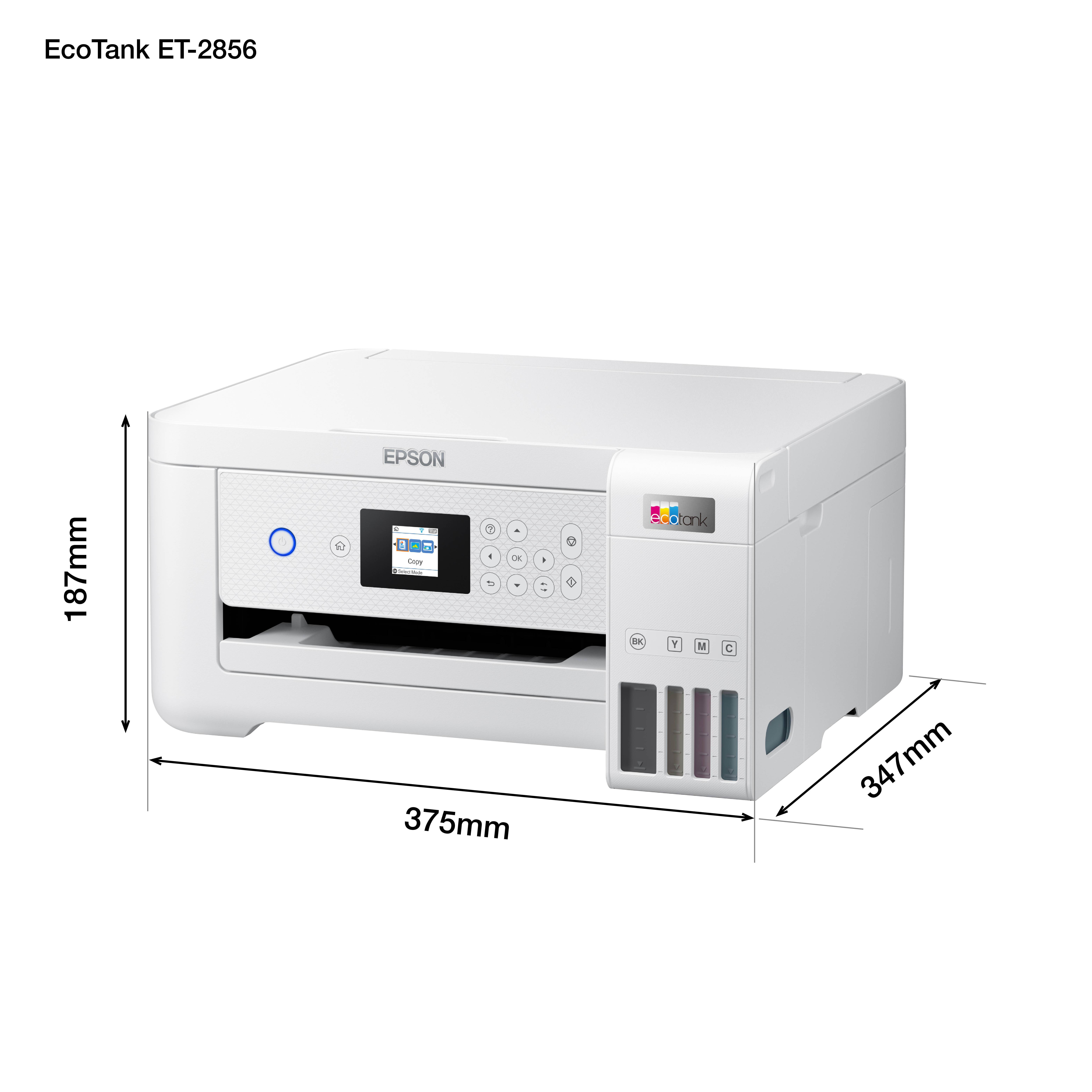 Rca Informatique - image du produit : ECOTANK ET-2856 33/15 PPM 5760 X 1440 DPI PRNT/CPY/SCN