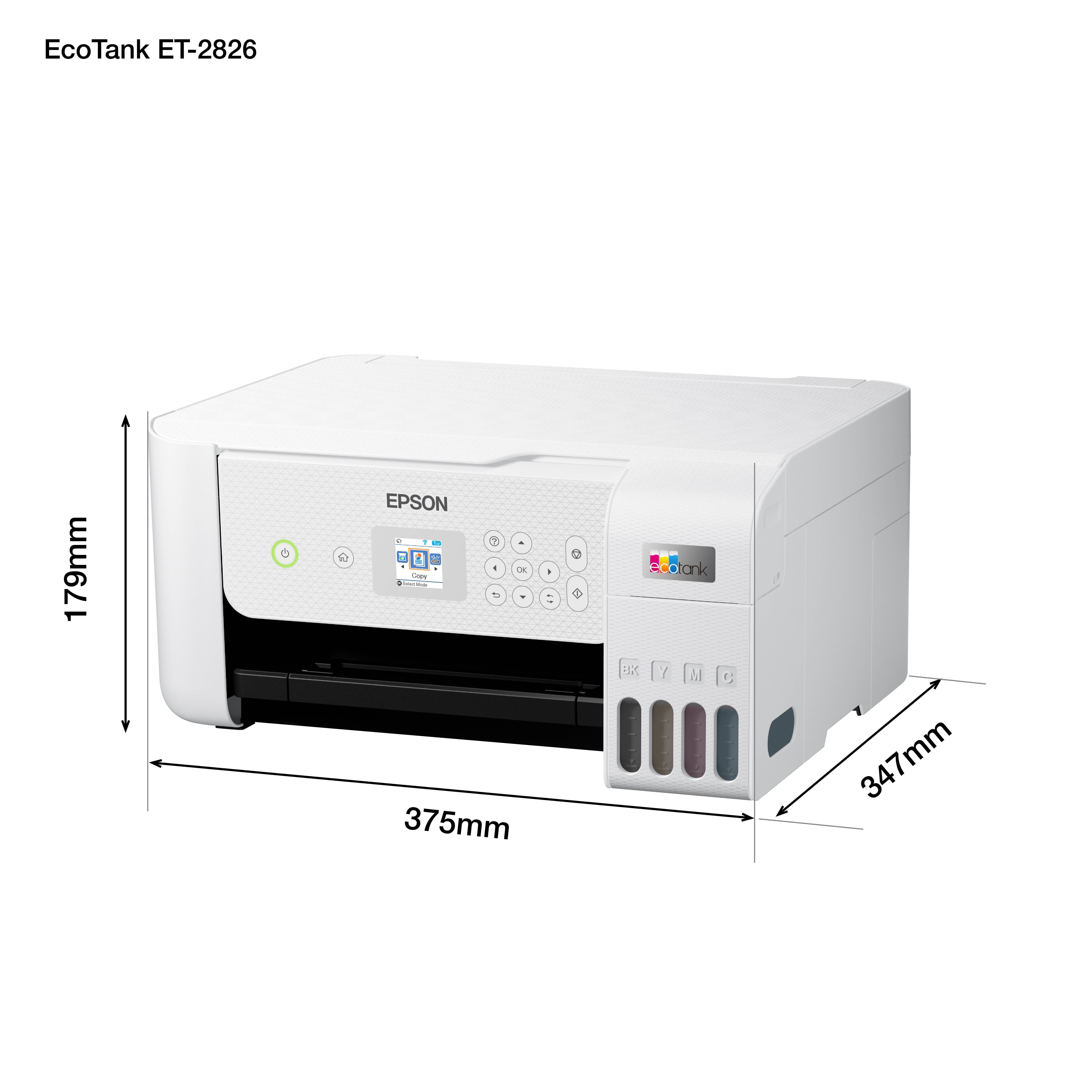 Rca Informatique - image du produit : ECOTANK ET-2826 33/15 PPM 5760 X 1440 DPI PRNT/CPY/SCN