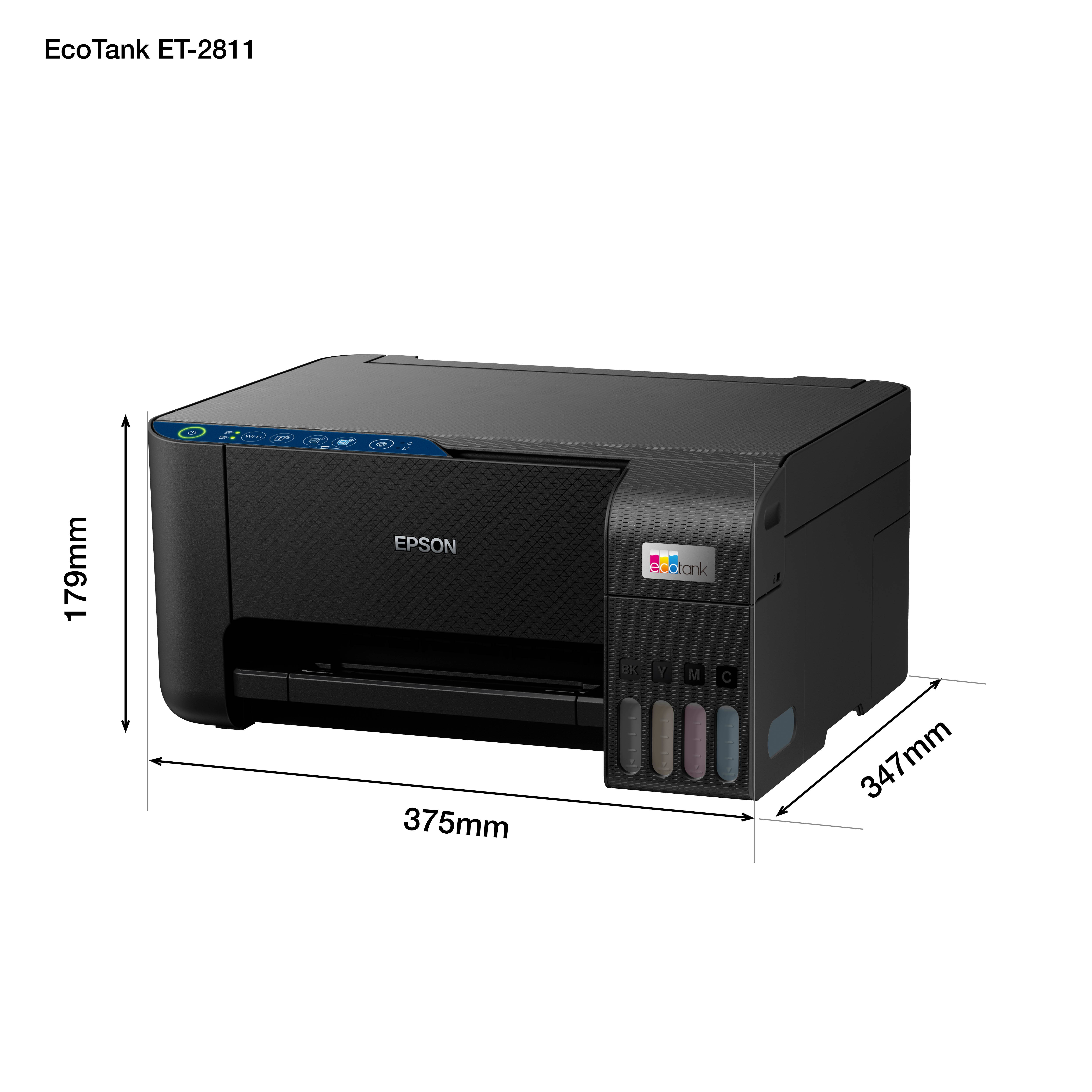 Rca Informatique - image du produit : ECOTANK ET-2811 33/15PPM 5760 X 1440 DPI PRNT/CPY/SCN