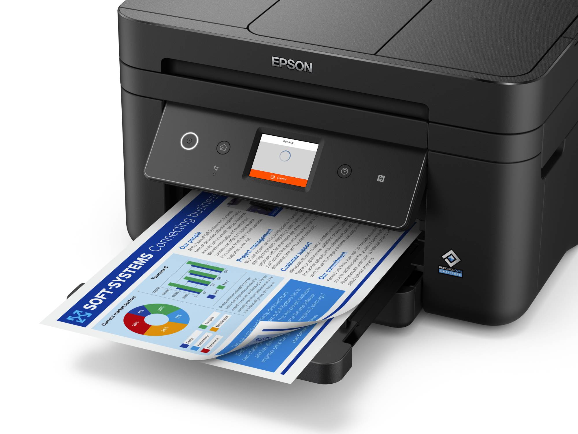 Rca Informatique - image du produit : WORKFORCE WF-2885DWF 33/20 PPM 4800X1200 DPI PRNT/CPY/SCN