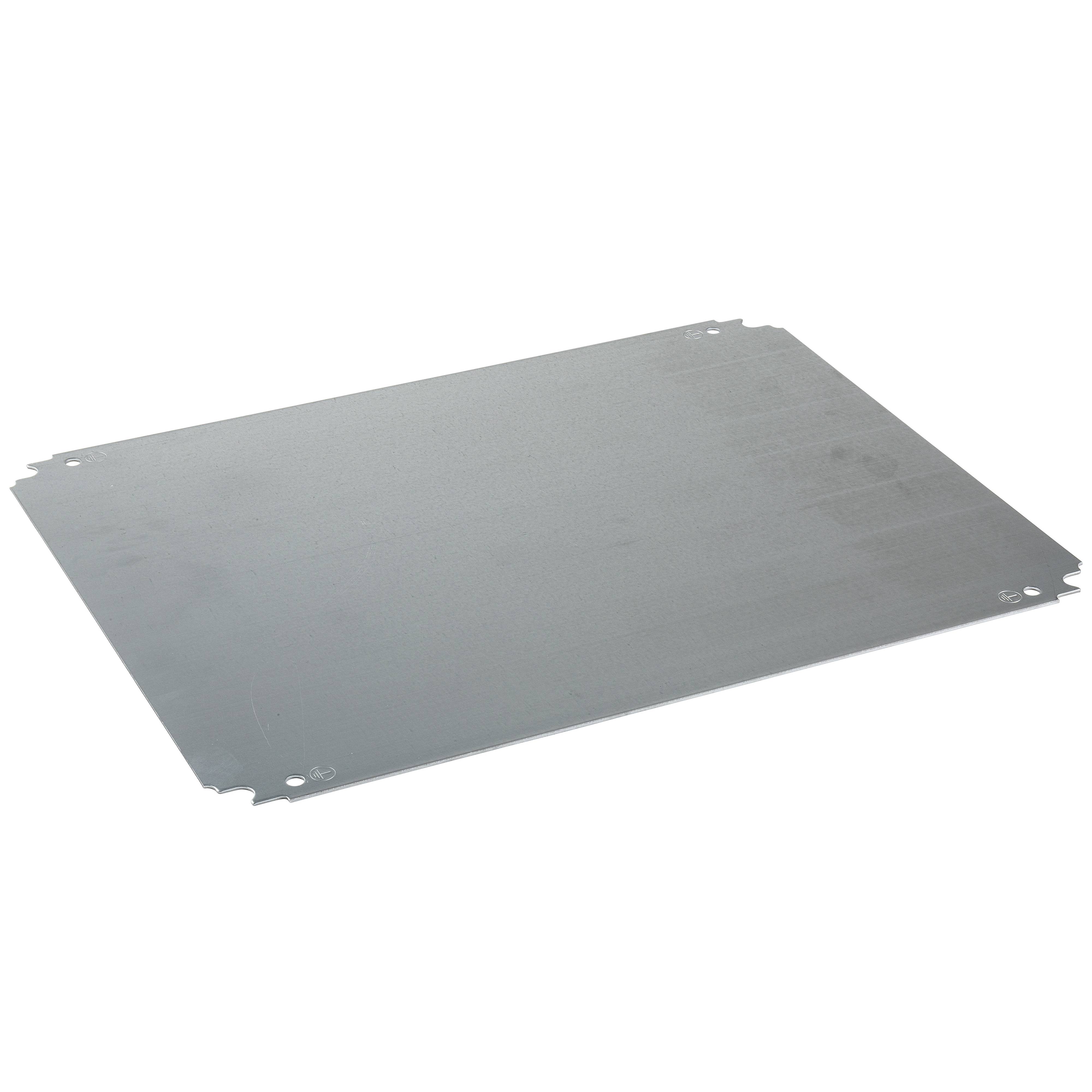 Rca Informatique - image du produit : PLAIN MOUNTING PLATE H800XW600MM MADE OF GALVANISED S