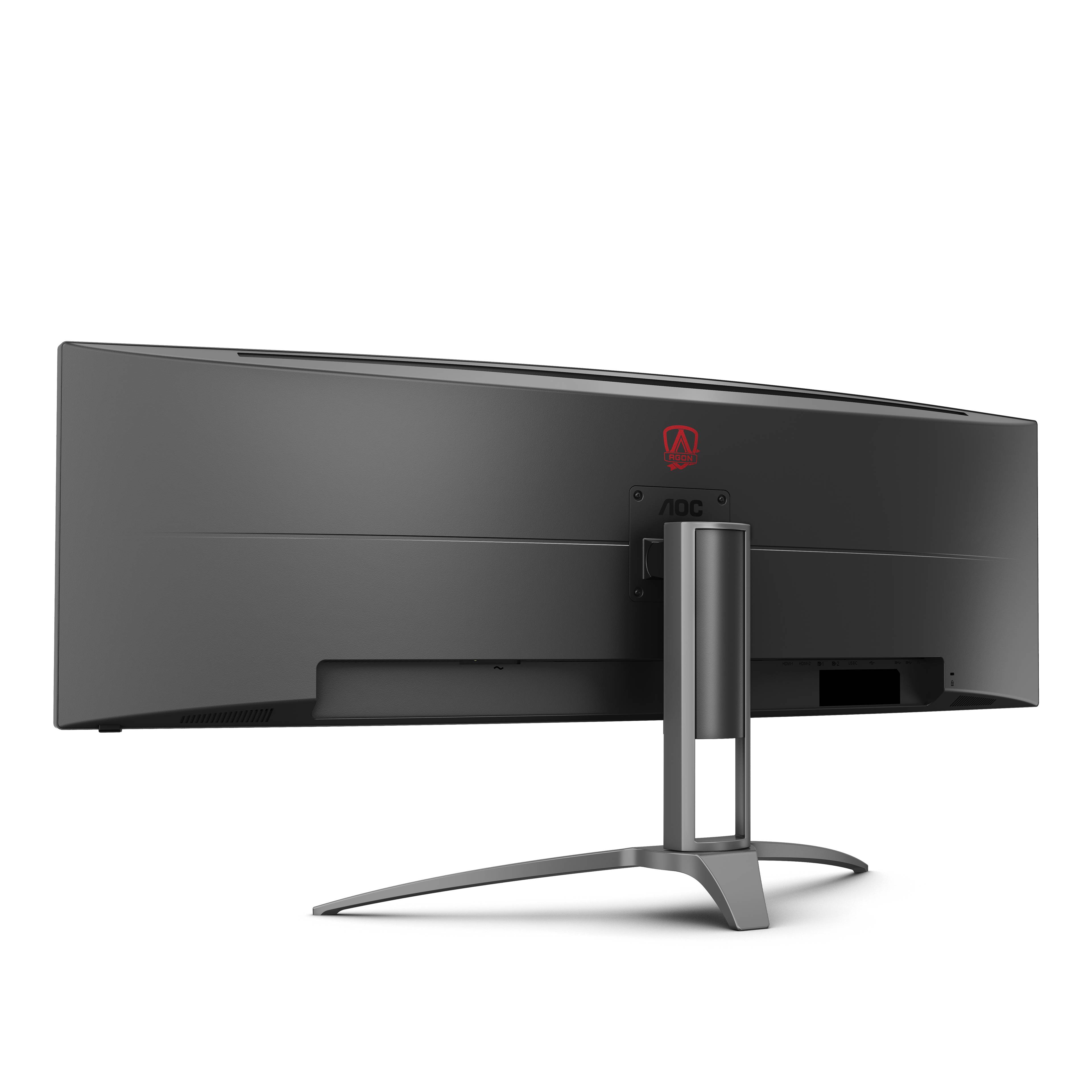 Rca Informatique - image du produit : AG493QCX 48.8IN CURV VA DQHD 144HZ/400CD/2HDMI/2DP/4USB/HAS