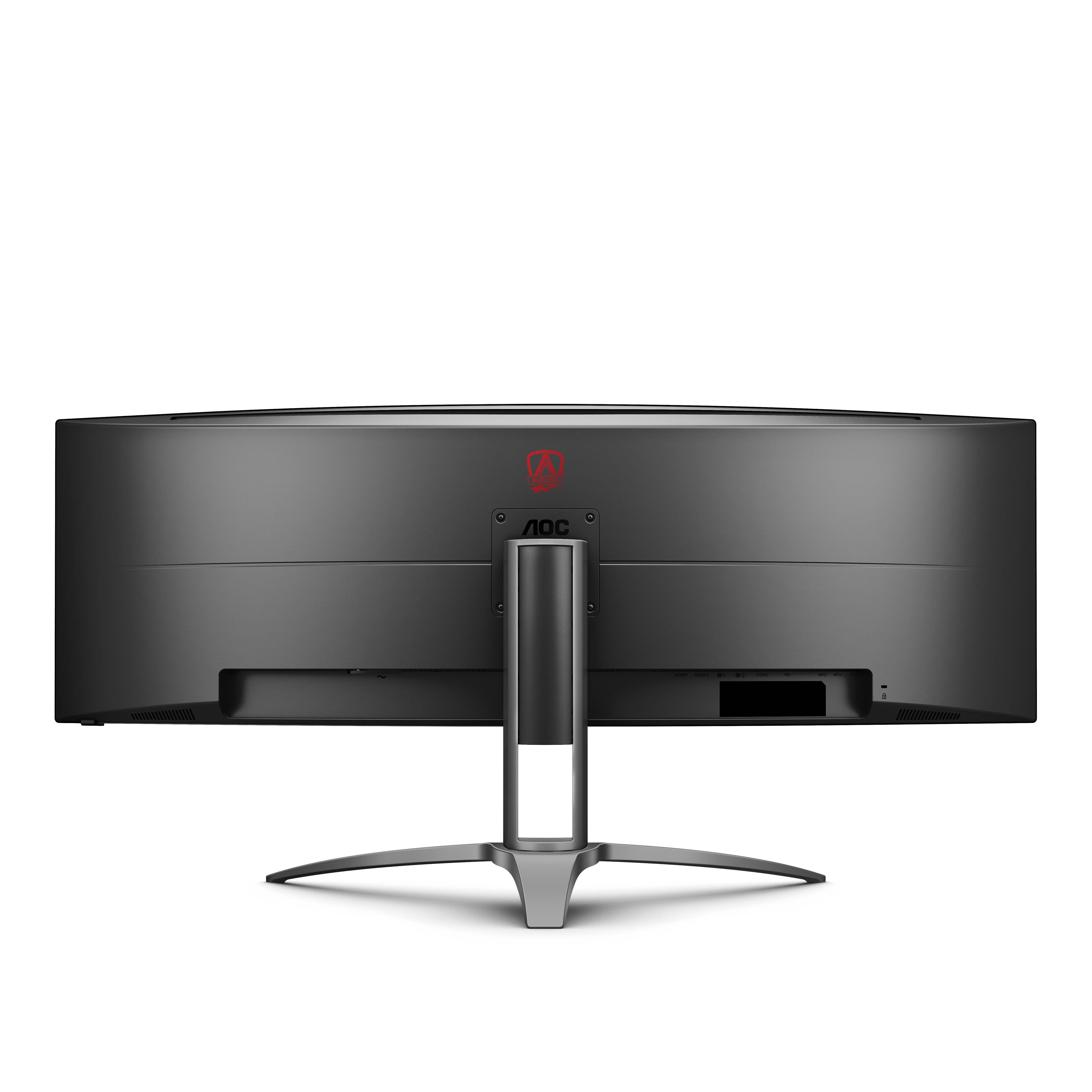 Rca Informatique - image du produit : AG493QCX 48.8IN CURV VA DQHD 144HZ/400CD/2HDMI/2DP/4USB/HAS