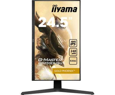 Rca Informatique - image du produit : GB2590HSU-B1 24.5IN IPS FHD 240HZ 400CD/0.4MS/HDMI/DP/2USB H