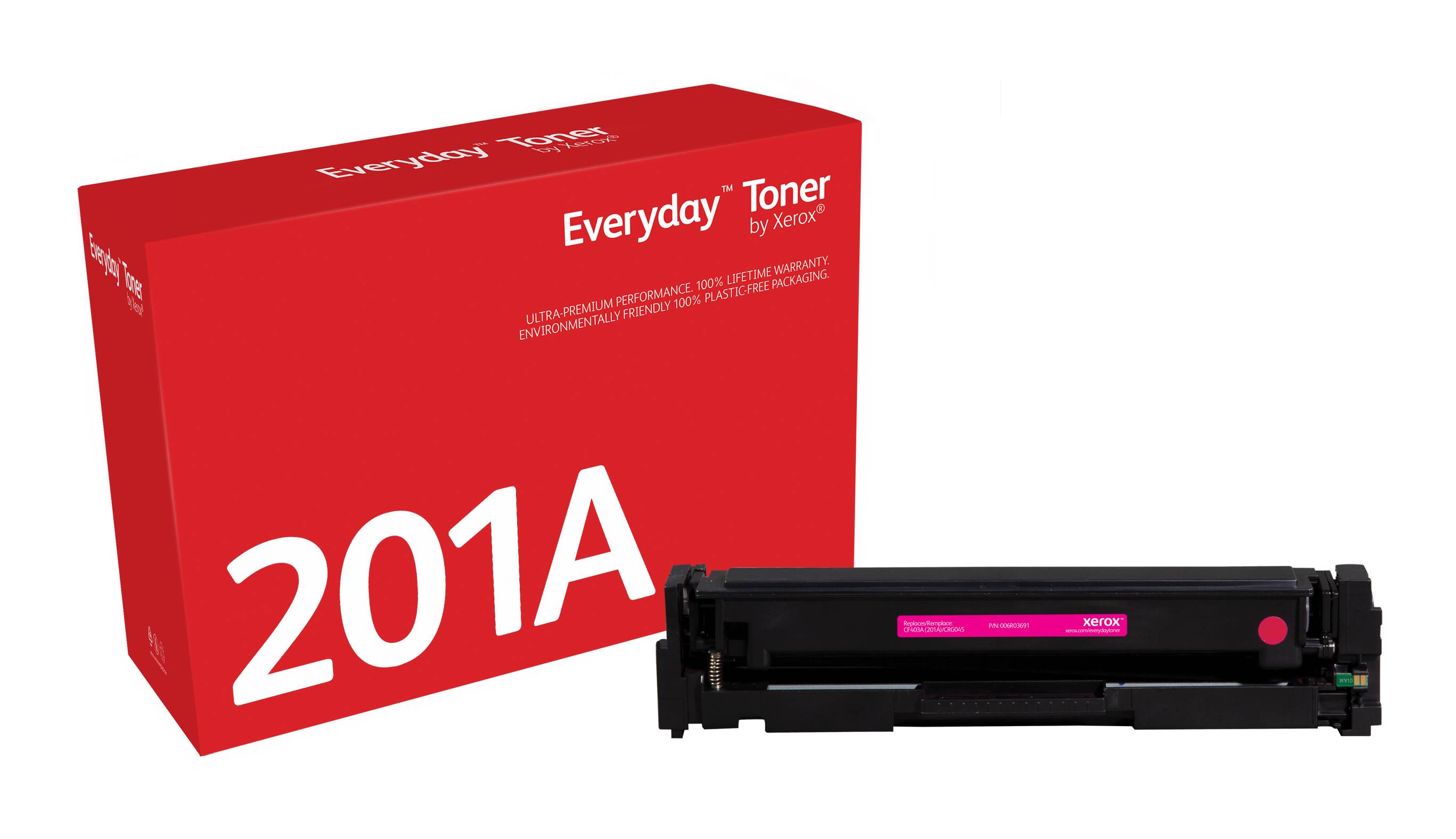 Rca Informatique - image du produit : MAGENTA TONER CARTRIDGE LIKE HP 201A FOR COLOR LASERJET PRO