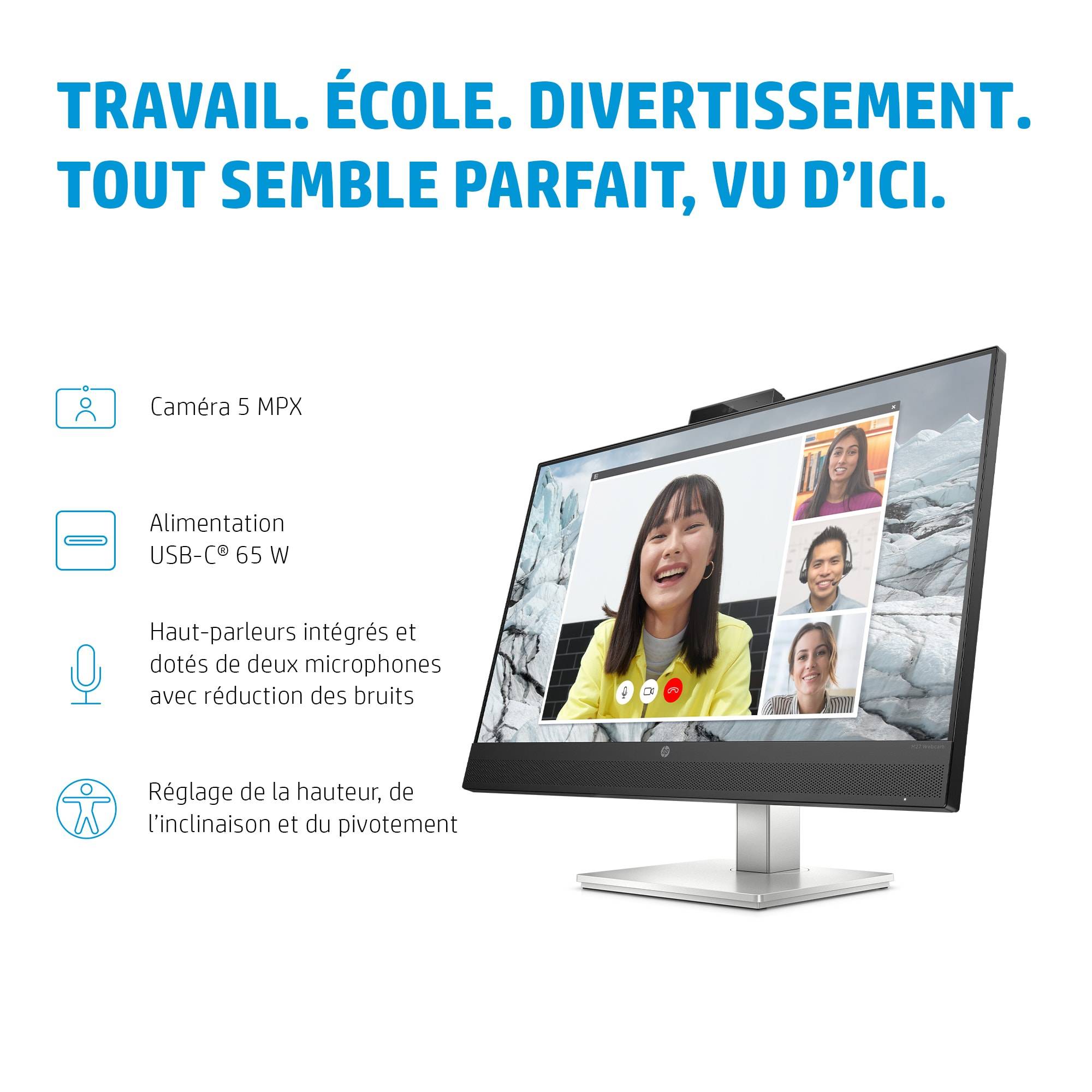 Rca Informatique - image du produit : HP E27M G4 USB-C CONF QHD MONITOR EUROPE - ENGLISH LOCALIZ