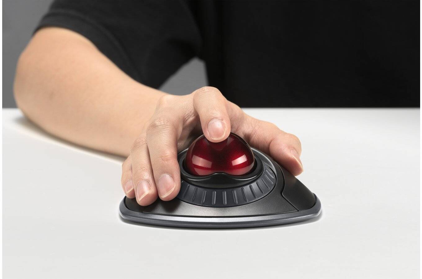 Rca Informatique - image du produit : ORBIT WITH SCROLL RING WIRELESS TRACKBALL - BLACK