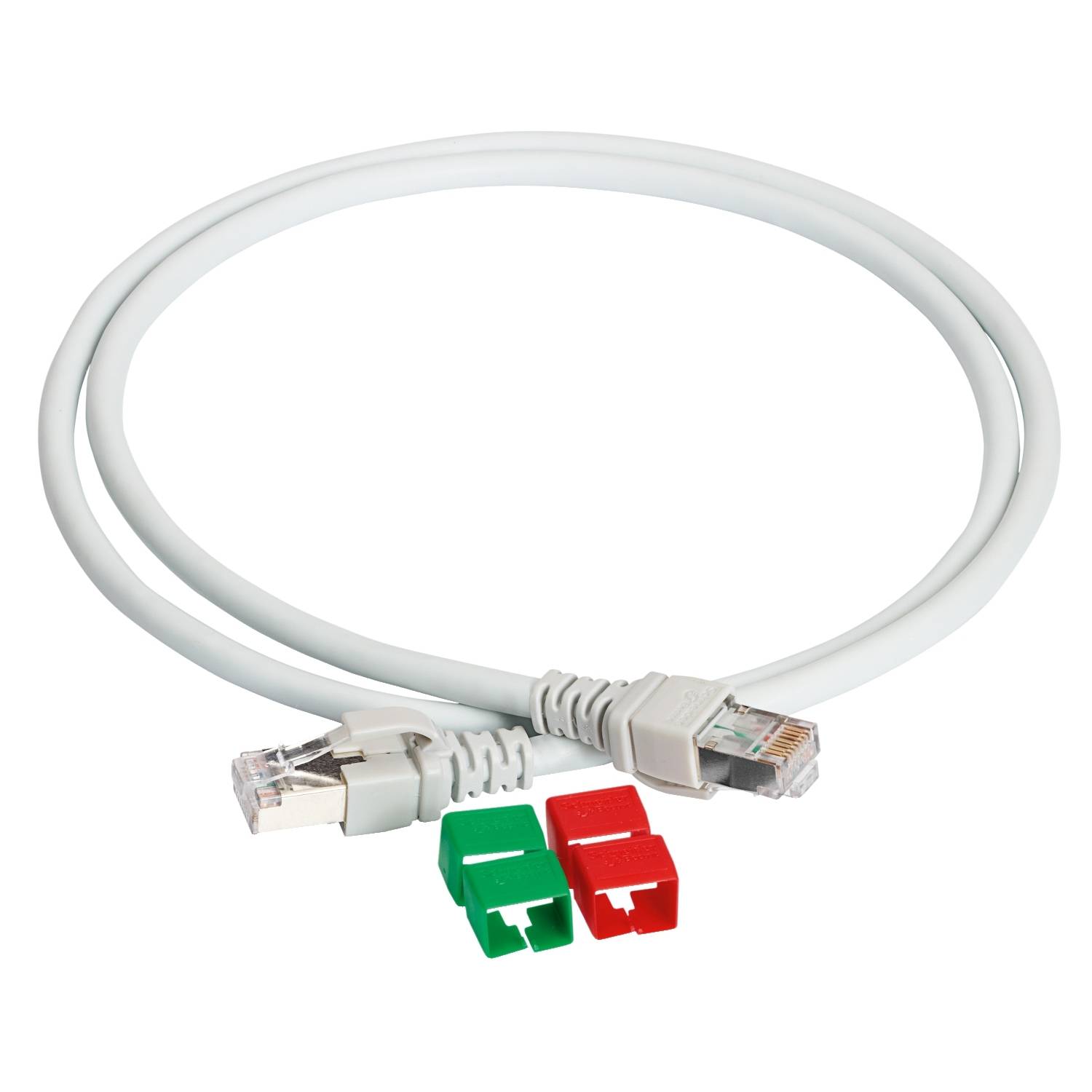 Rca Informatique - image du produit : ACTASSI CL-MNC6A PATCHCORD 4P CAT6A U/UTP 550MHZ LSZH 5M GREY