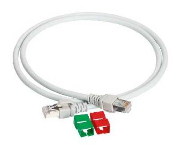 Rca Informatique - image du produit : PATCHCORD SFTP CAT6A 550MHZ LSZH 1M