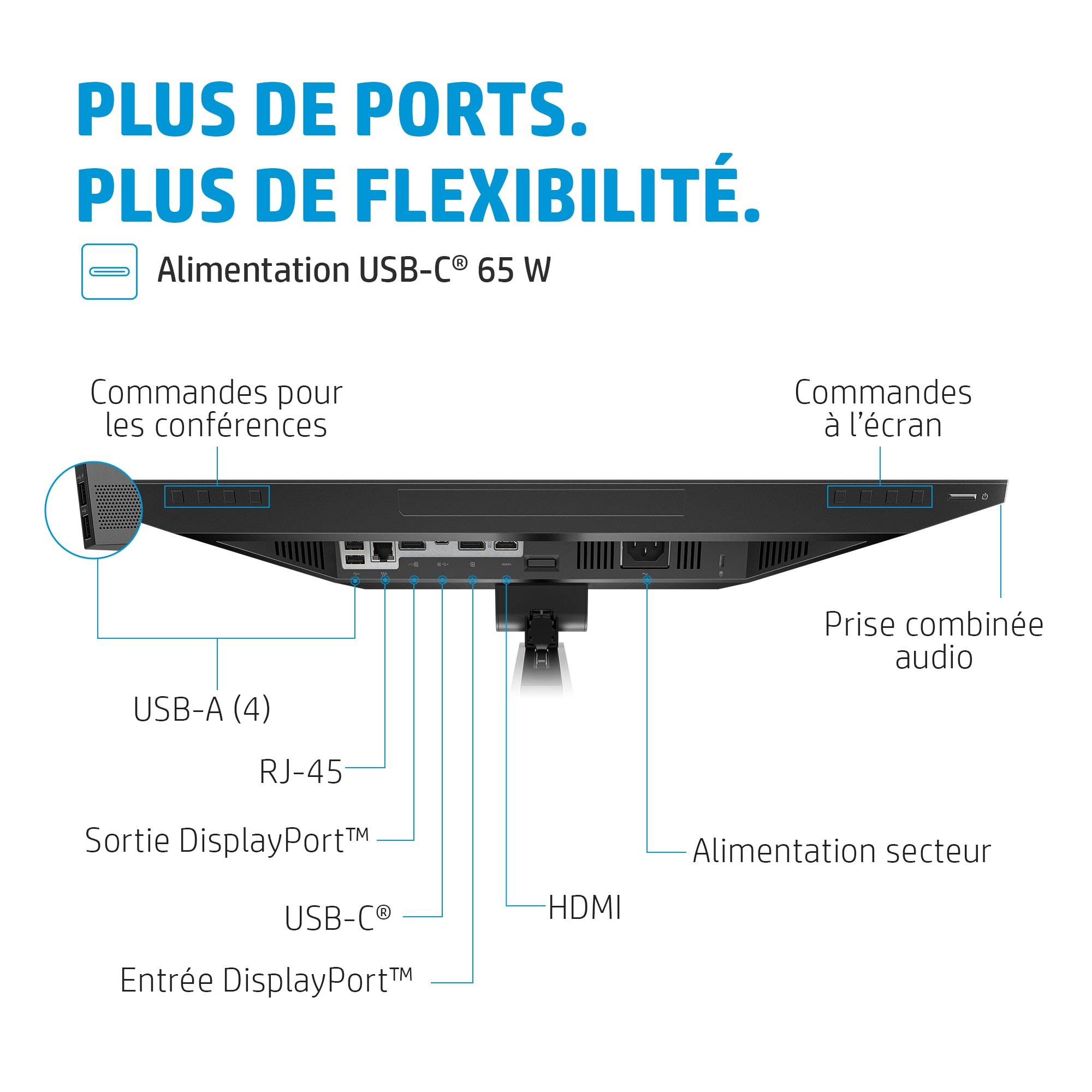 Rca Informatique - image du produit : HP E24M G4 USB-C CONF FHD MONITOR EUROPE - ENGLISH LOCALIZ