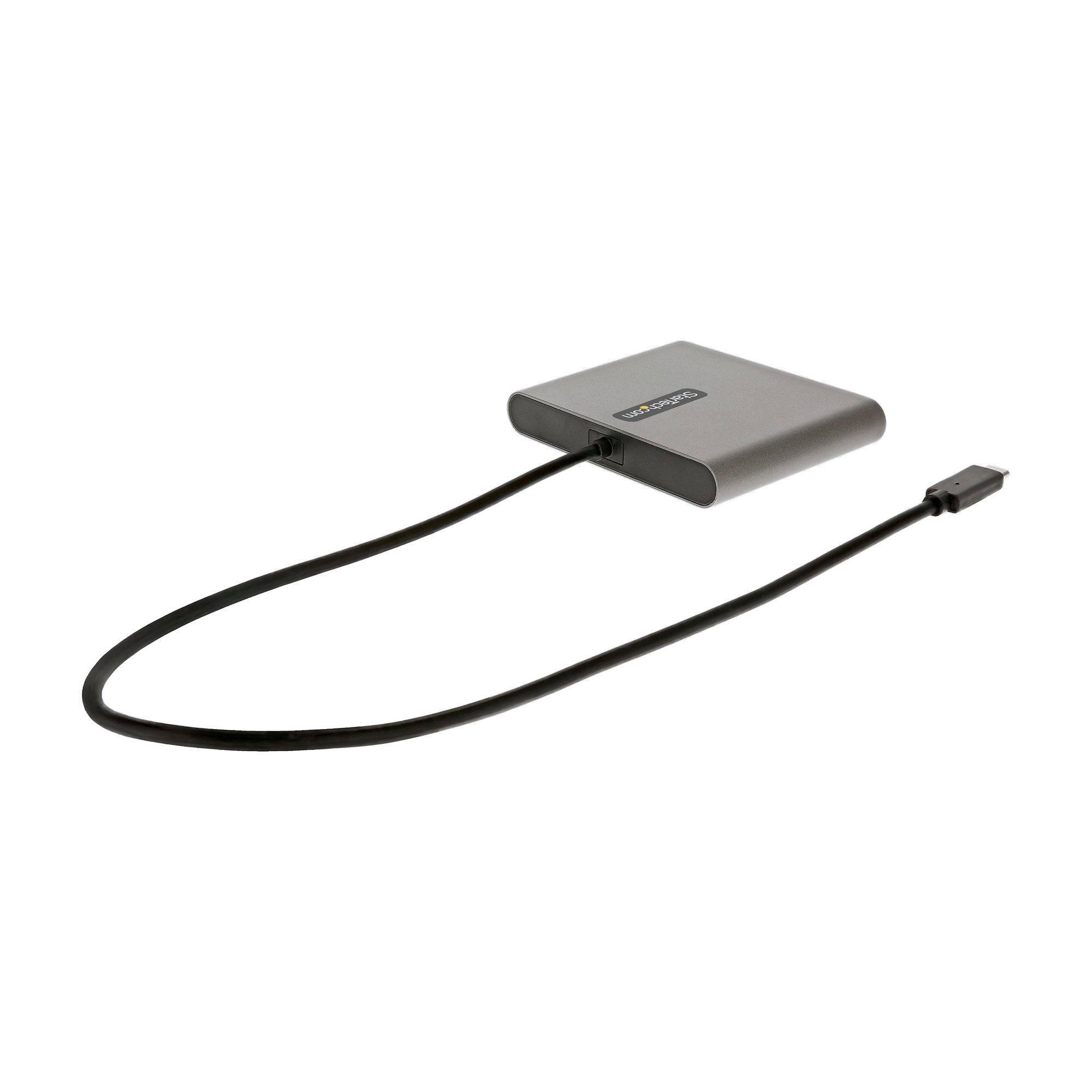 Rca Informatique - image du produit : ADAPTATEUR USB C VERS 4 HDMI CARTE VIDEO/GRAPHIQUE EXTERNE