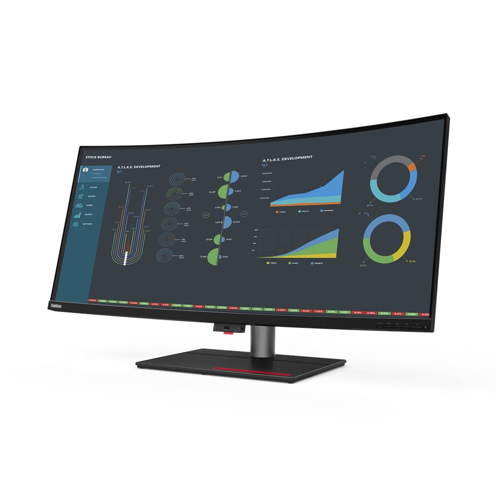 Rca Informatique - image du produit : THINKVISION P40W-20 39.7IN ULTRA-WIDE CURVED MONITOR