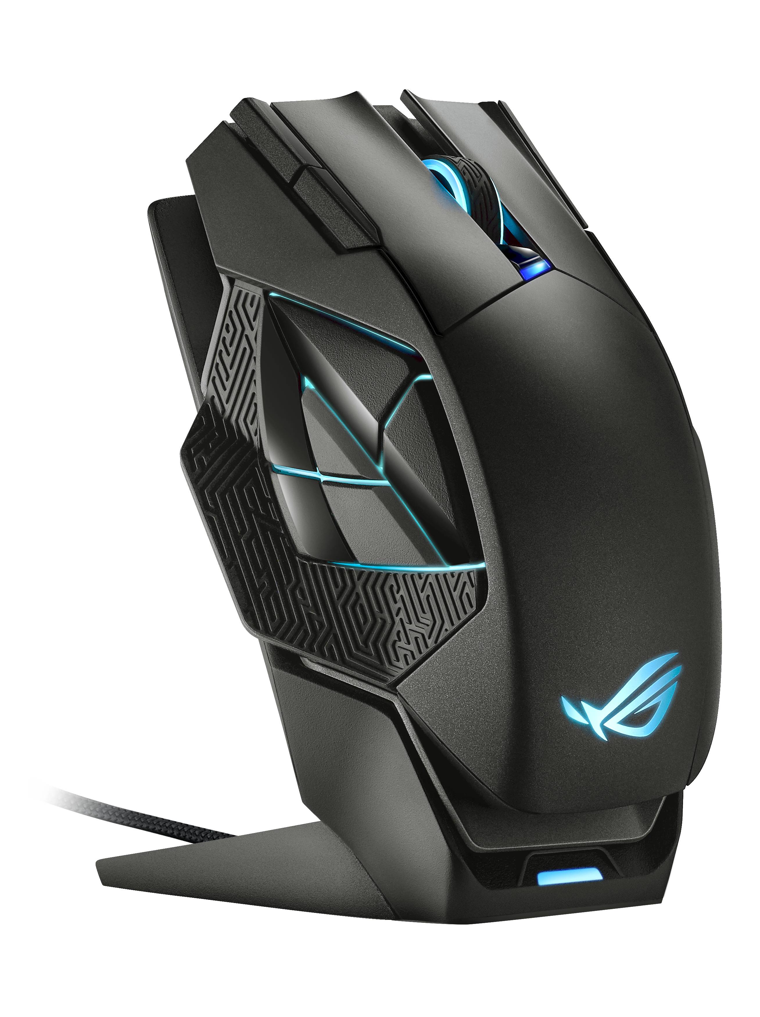 Rca Informatique - image du produit : ROG SPATHA X WIRELESS GAMING MOUSE