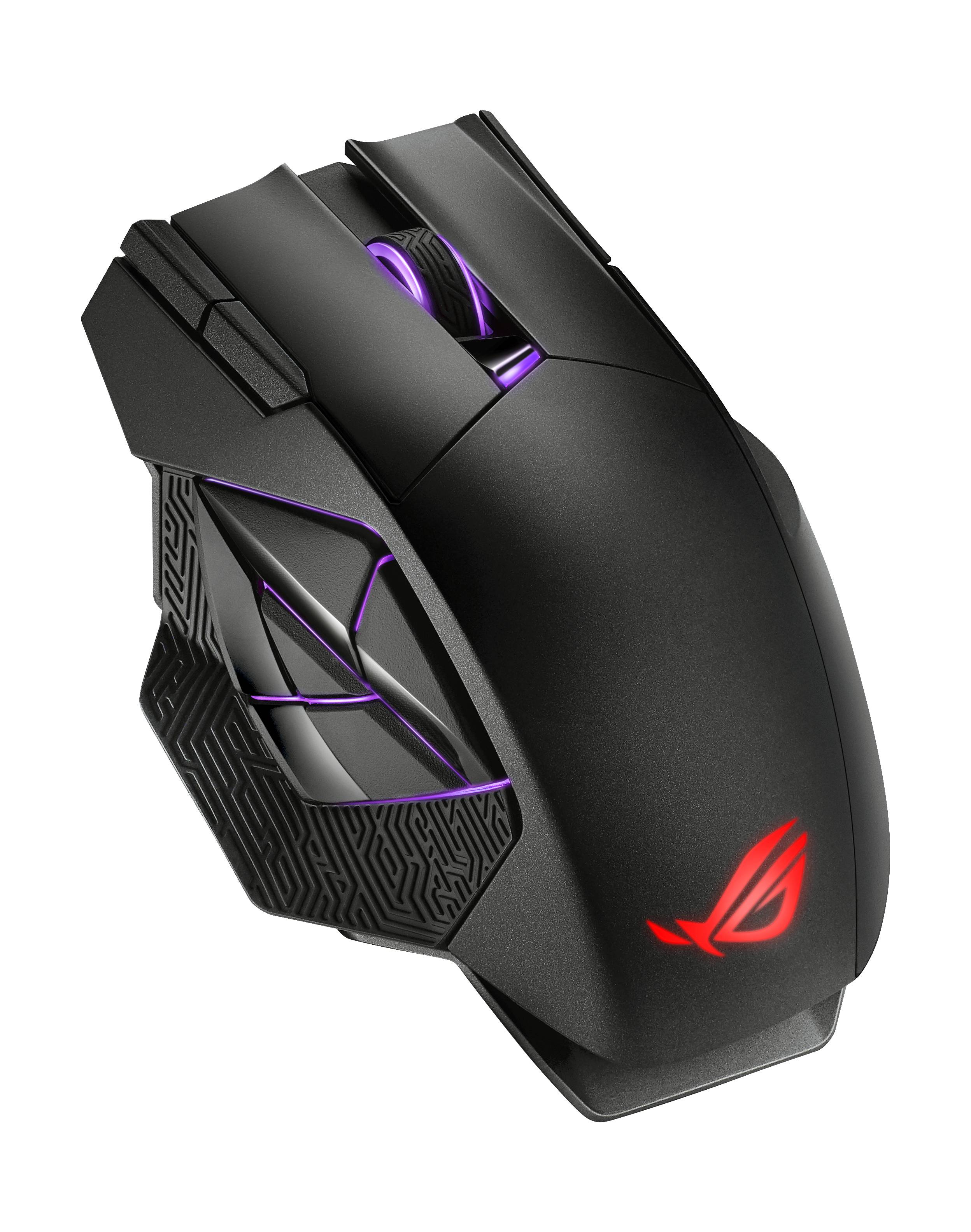 Rca Informatique - image du produit : ROG SPATHA X WIRELESS GAMING MOUSE