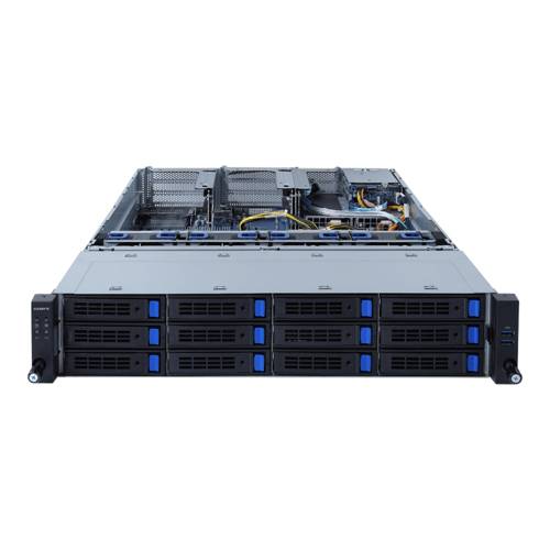 Rca Informatique - image du produit : AMD BAREBONE R262-ZA1 1U 1XCPU 16XDIMM 14XHDD 4XPCIE 2X1200W 80