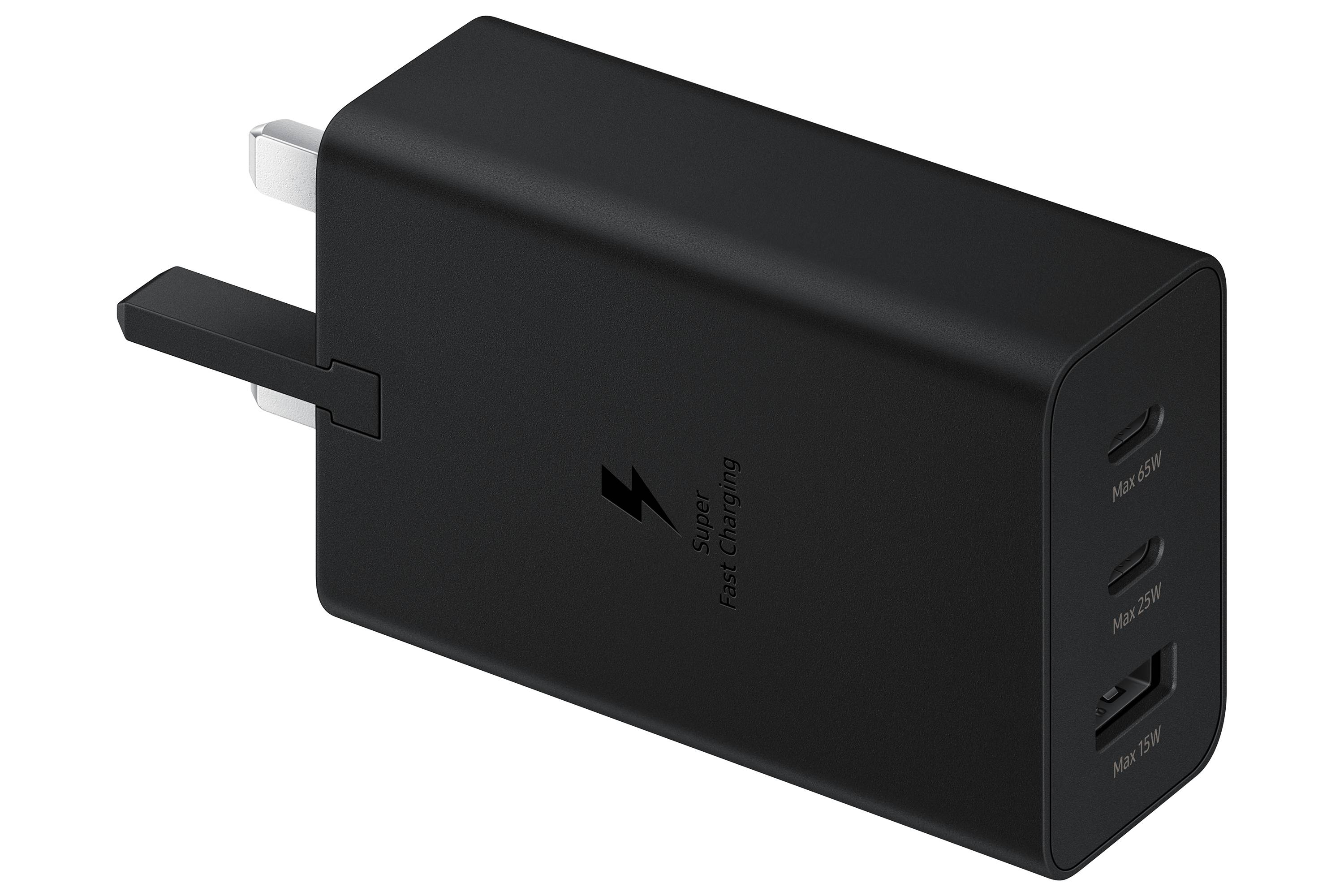 Rca Informatique - image du produit : SAMSUNG 65W POWER ADAPTER TRIO MAINS CHARGER