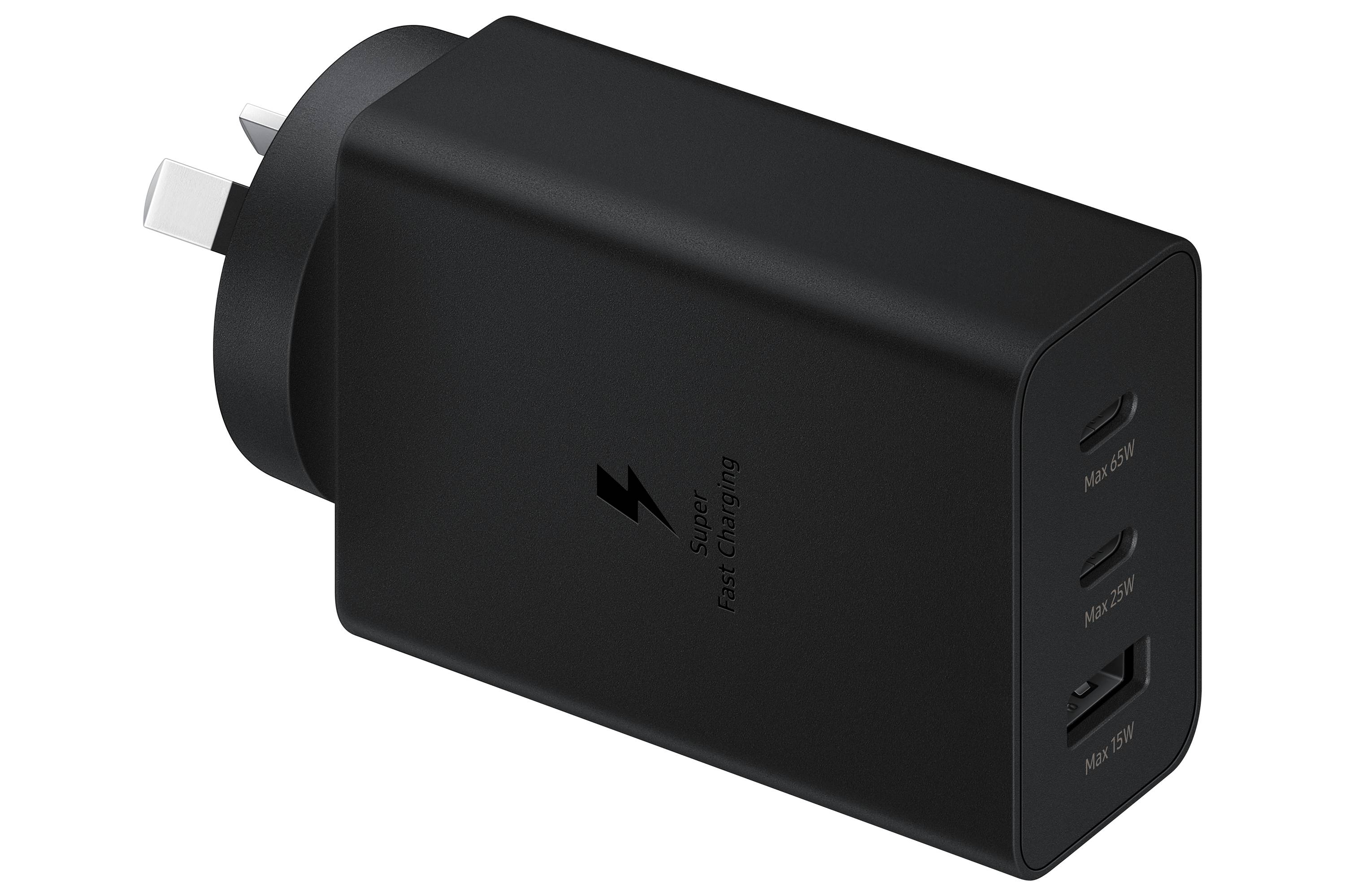 Rca Informatique - image du produit : SAMSUNG 65W POWER ADAPTER TRIO MAINS CHARGER