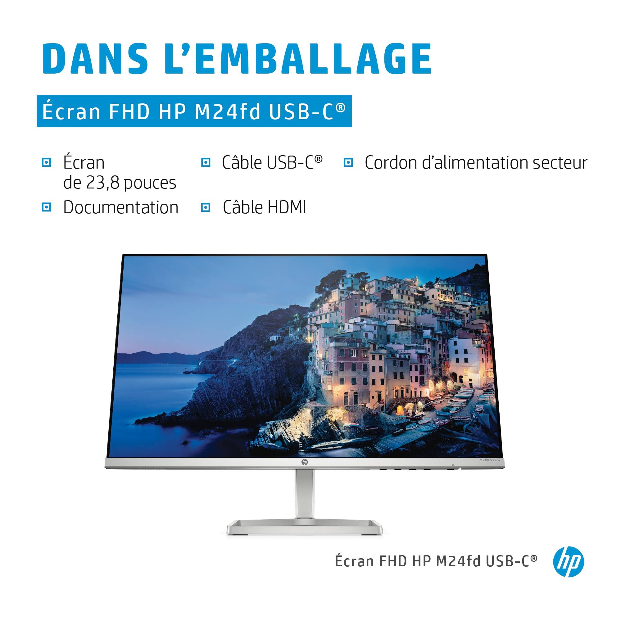 Rca Informatique - image du produit : M24FD FHD 24IN IPS 1920X1080 5MS HDMI/DP 16:9 1000:1