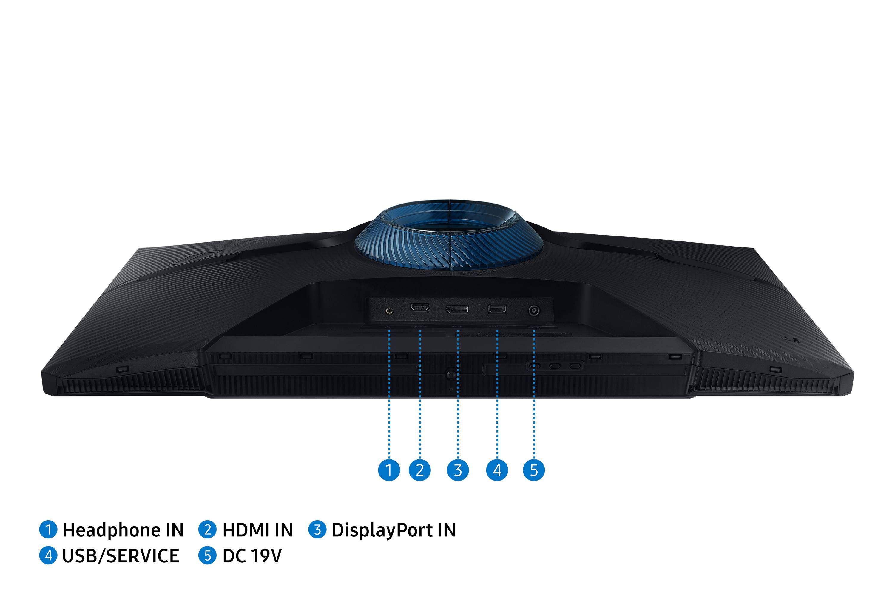 Rca Informatique - image du produit : 27IN 2560X1440 16:9 1MS ODYSSEY G5 1000:1 HDMI/DP