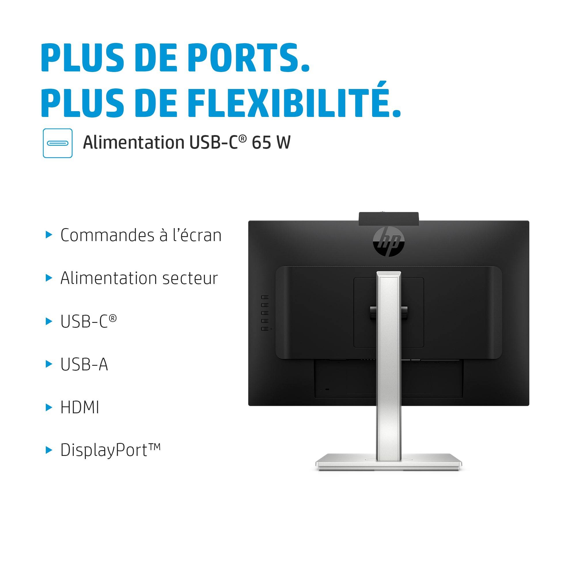 Rca Informatique - image du produit : M24 23.8IN FHD IPS 1920X1080 16:9 5MS HDMI/DP 1000:1