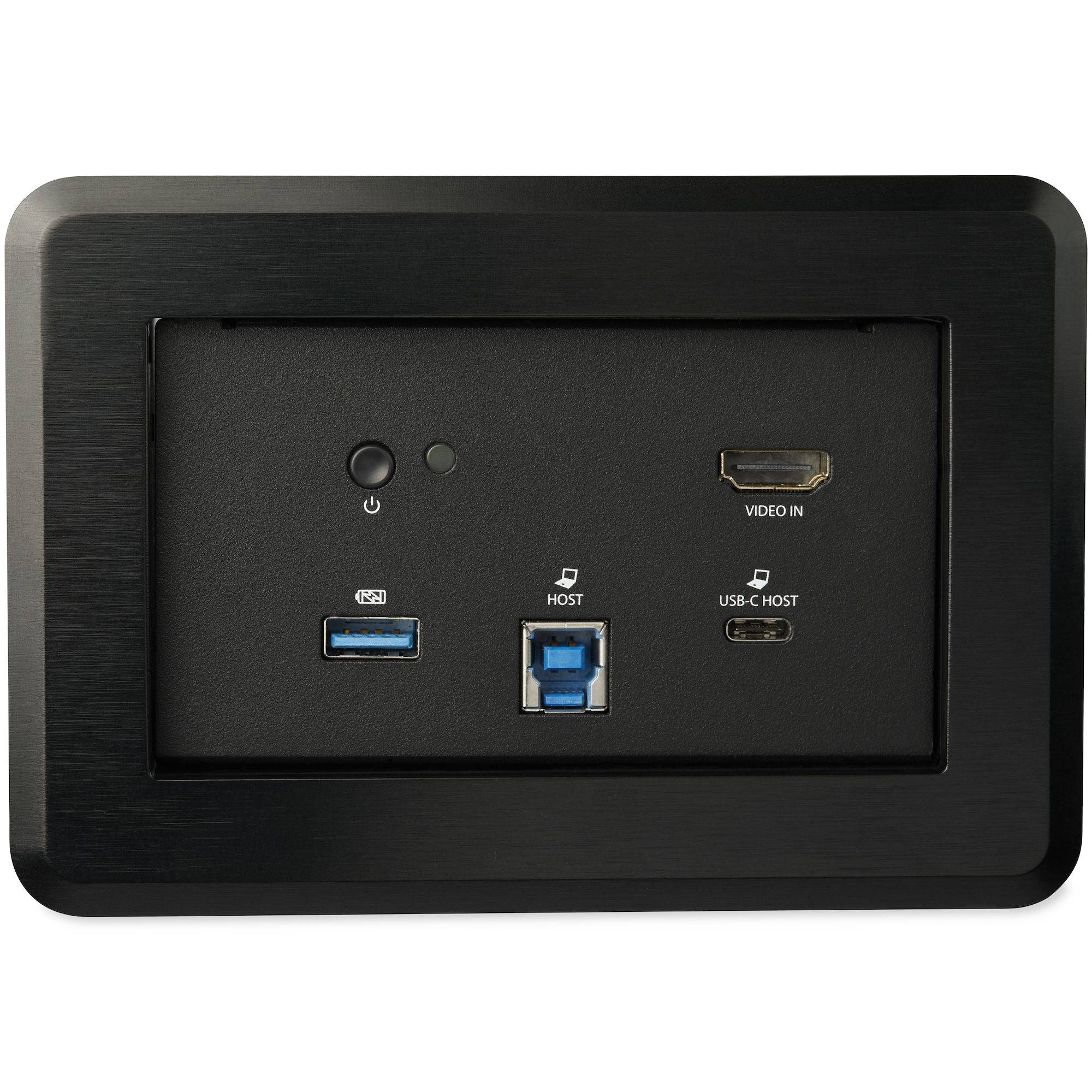 Rca Informatique - image du produit : CONFERENCE ROOM TABLE CONNECTIVITY BOX W/ LAPTOP DOCKI