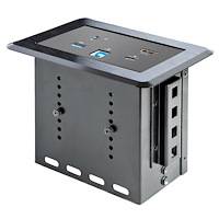 Rca Informatique - image du produit : CONFERENCE ROOM TABLE CONNECTIVITY BOX W/ LAPTOP DOCKI