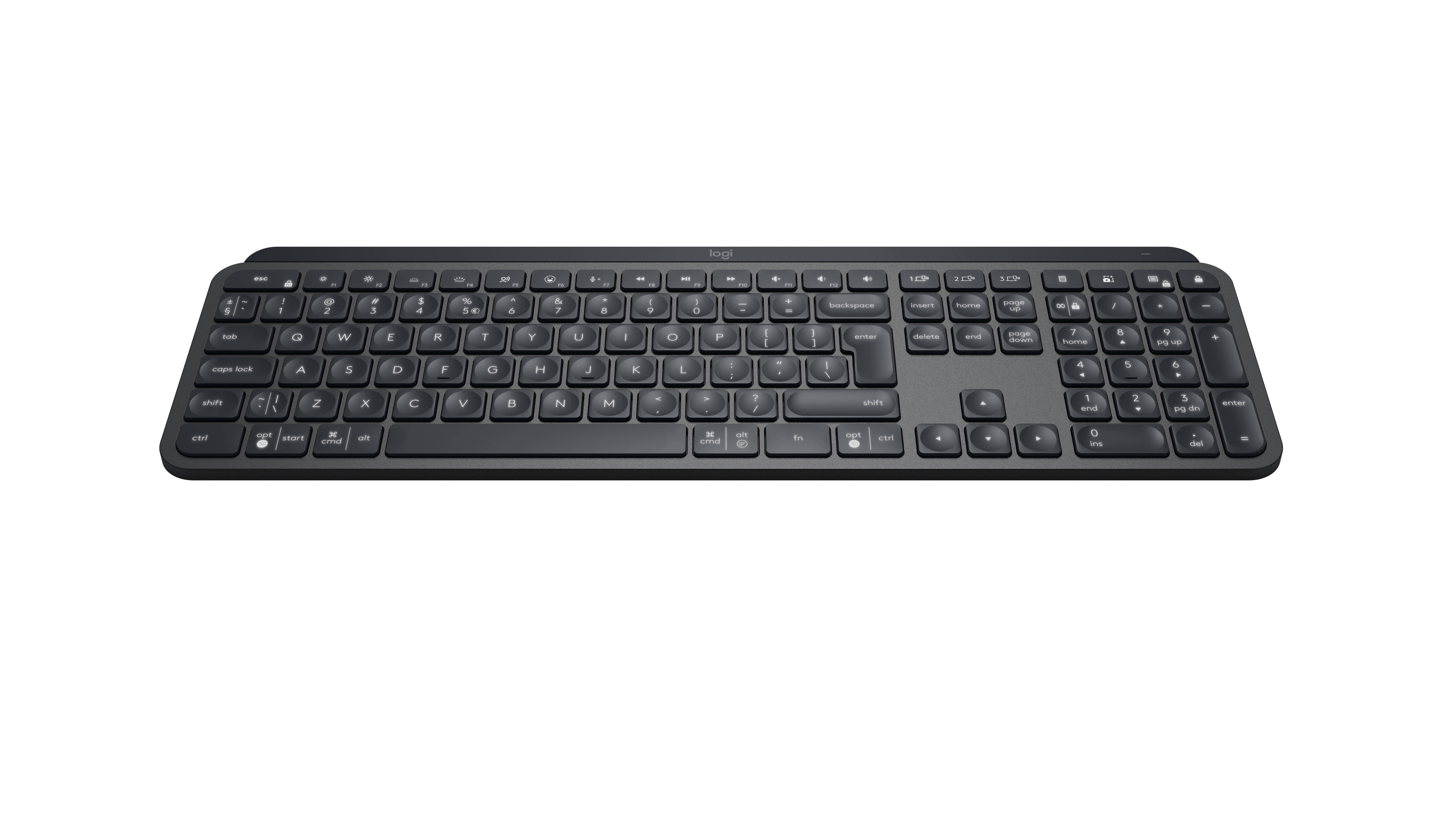 Rca Informatique - image du produit : MX KEYS FOR BUSINESS - GRAPHITE CH - CENTRAL