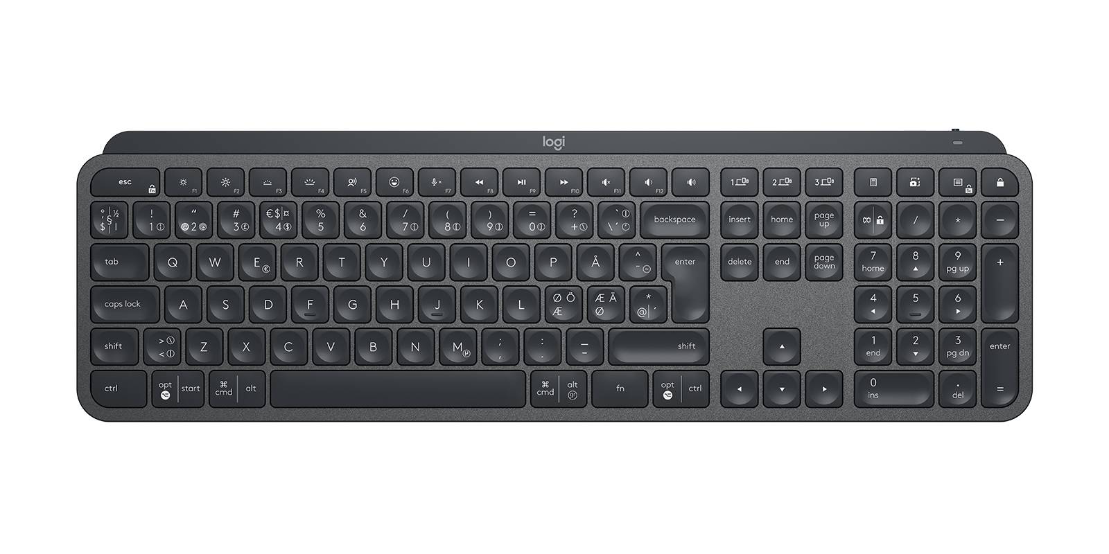 Rca Informatique - image du produit : MX KEYS COMBO FOR BUSINESS GRAPHITE - PAN - NORDIC