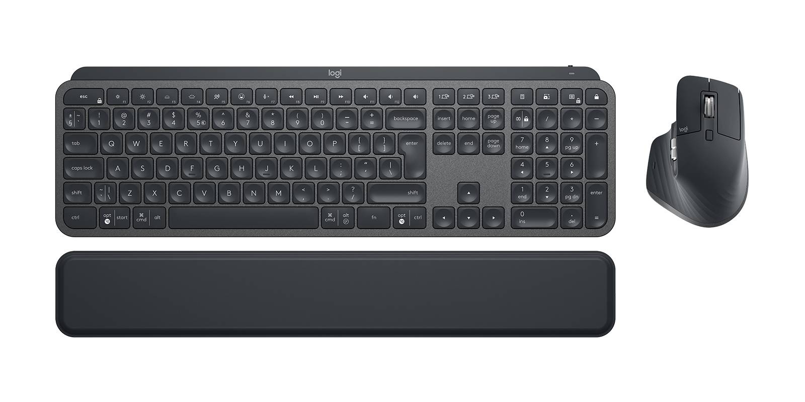 Rca Informatique - image du produit : MX KEYS COMBO FOR BUSINESS GRAPHITE - US INT.L - INTNL