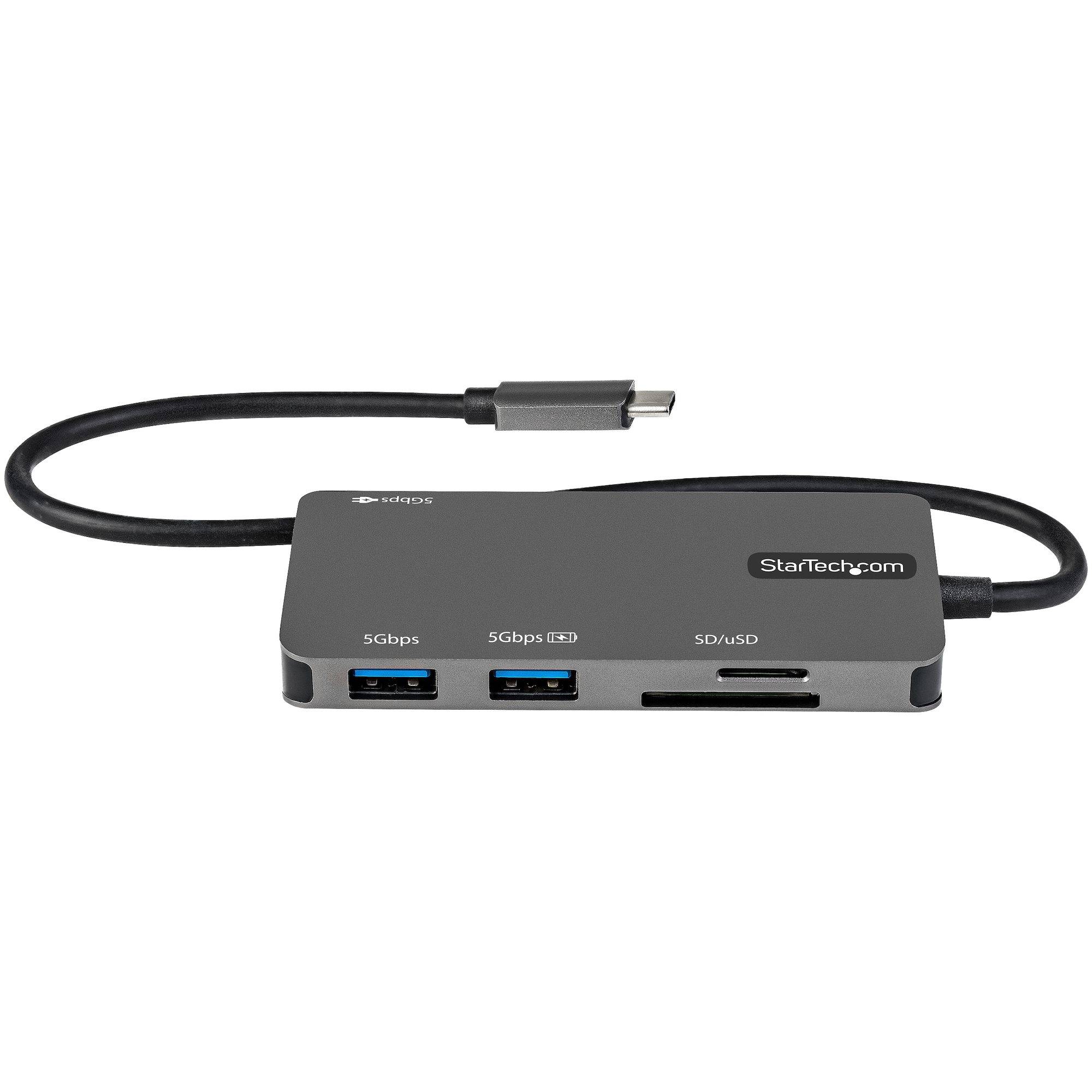Rca Informatique - image du produit : ADAPTATEUR MULTIPORT USB-C ALIMENTATION 100W PT SD/MICROSD