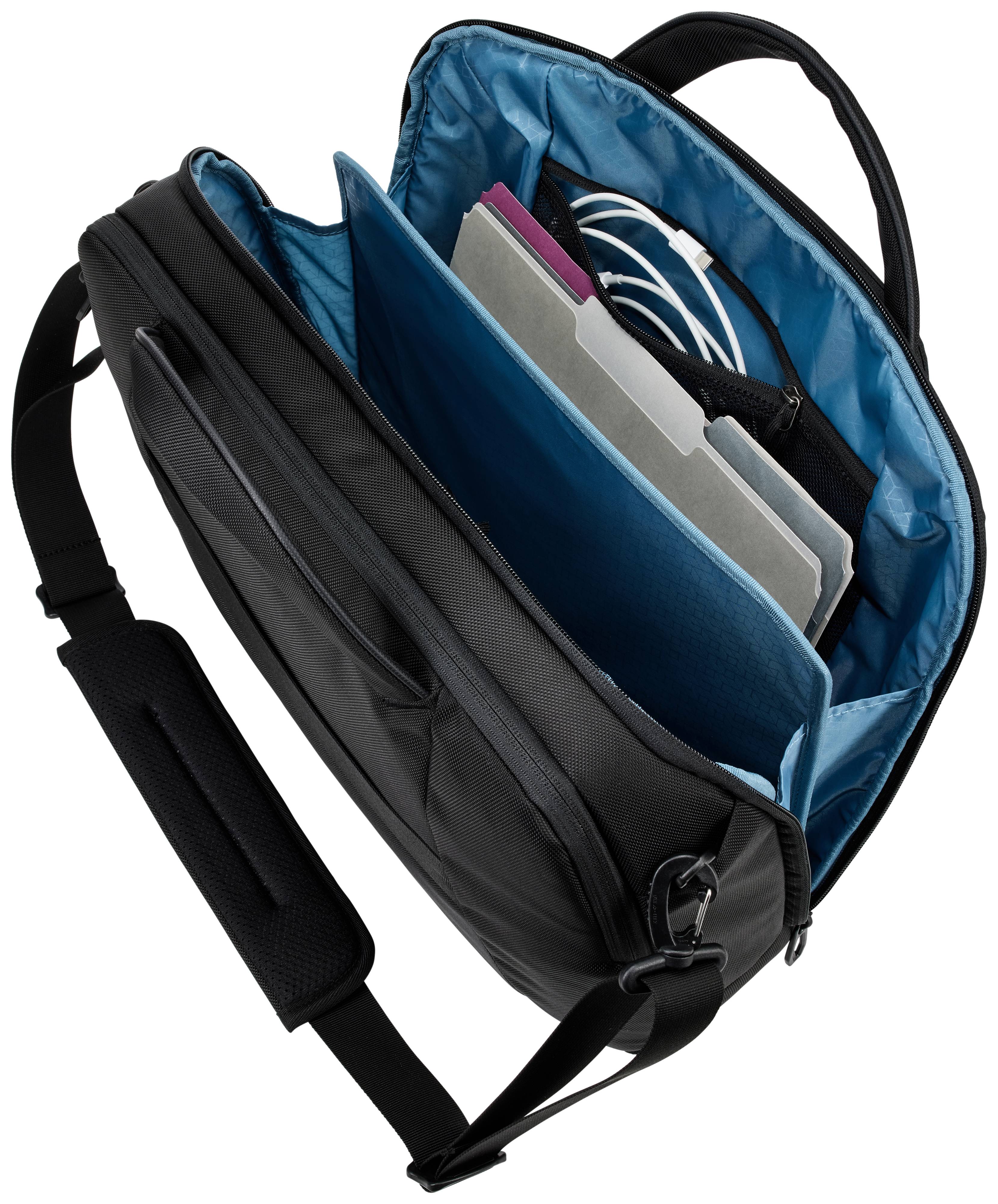 Rca Informatique - image du produit : ACCENT LAPTOP BAG - BLACK ECOVADIS / BLUESIGN PRODUCT