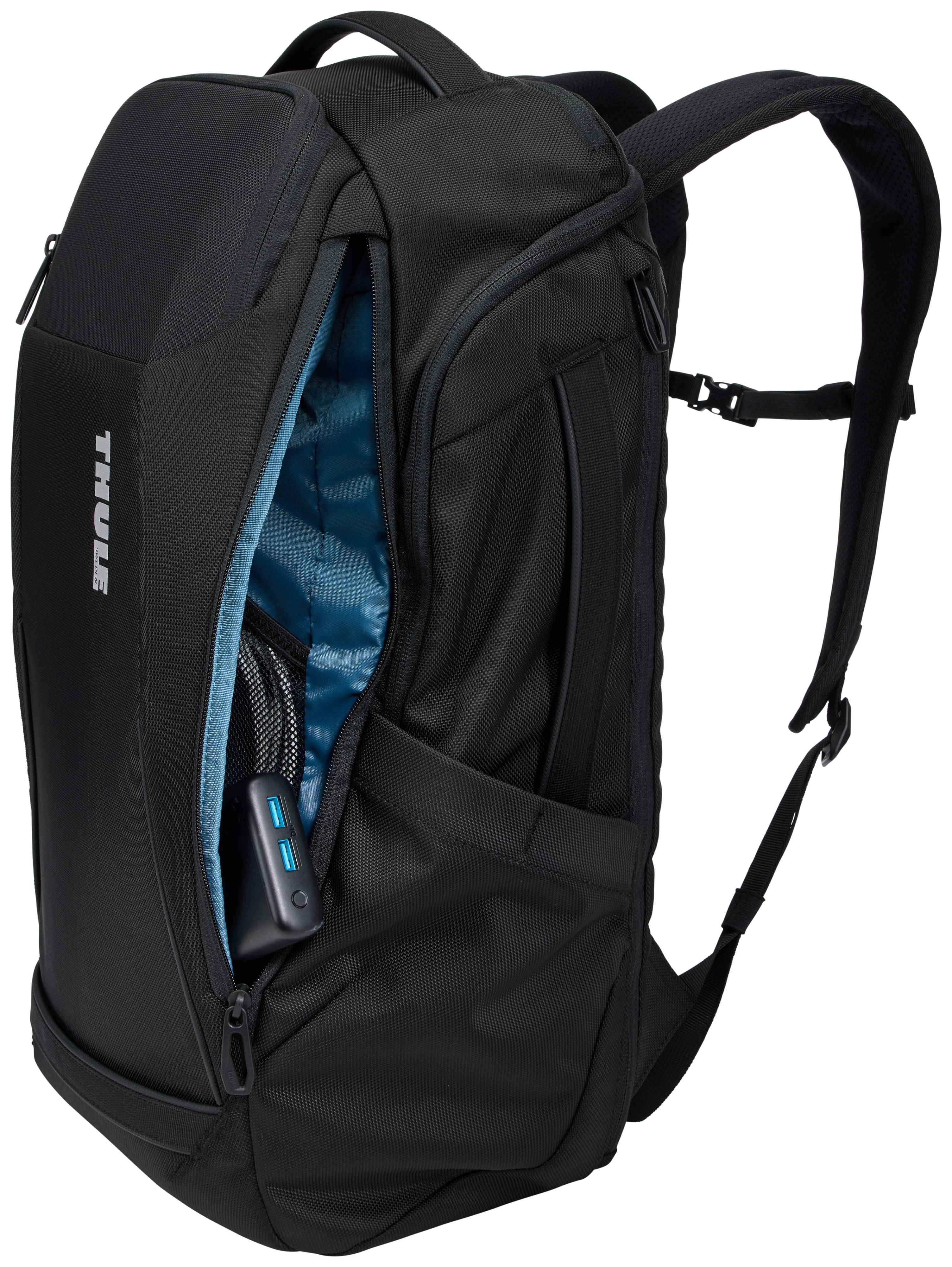 Rca Informatique - image du produit : ACCENT BACKPACK 28L - BLACK ECOVADIS / BLUESIGN PRODUCT