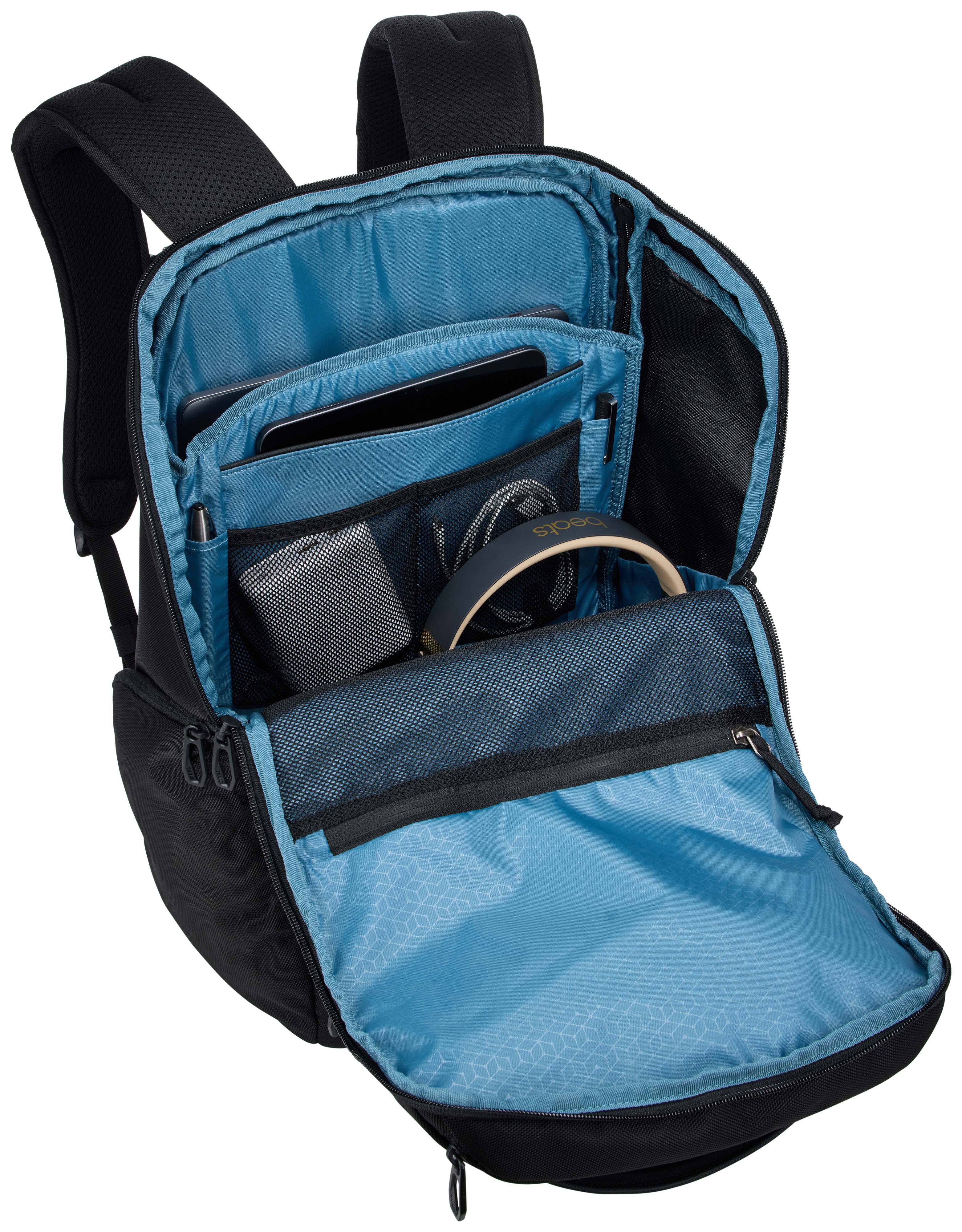 Rca Informatique - image du produit : ACCENT BACKPACK 28L - BLACK ECOVADIS / BLUESIGN PRODUCT