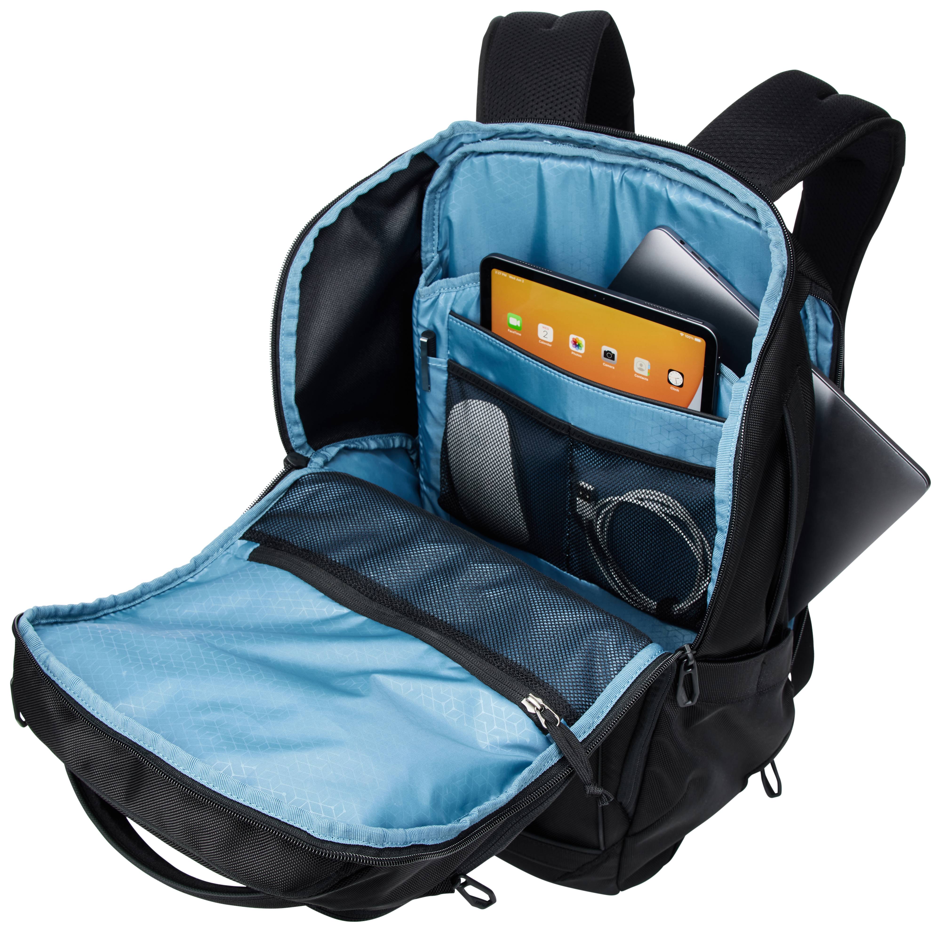 Rca Informatique - image du produit : ACCENT BACKPACK 28L - BLACK ECOVADIS / BLUESIGN PRODUCT