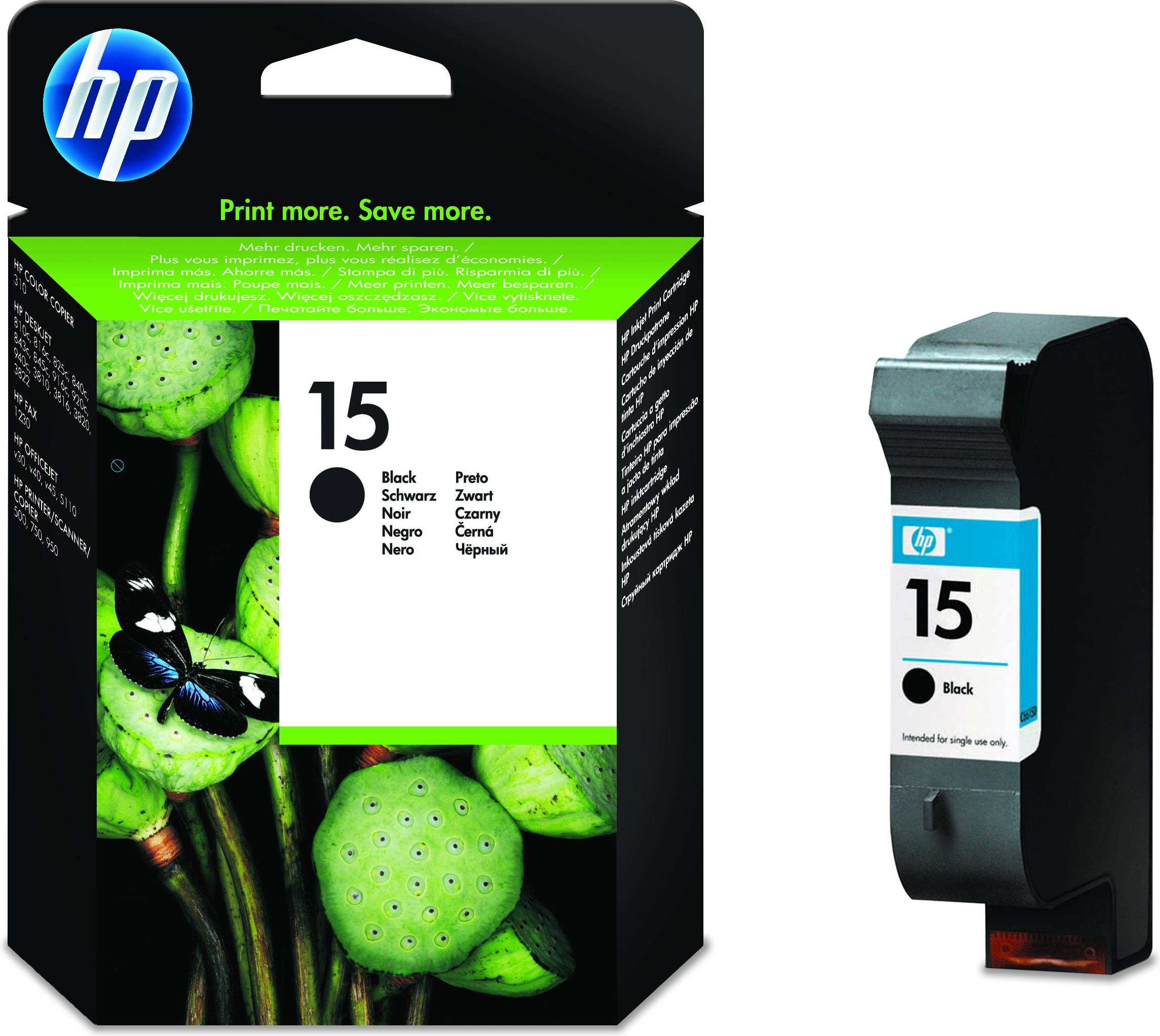 Rca Informatique - Image du produit : INK CARTRIDGE NO 15 BLACK LARGE