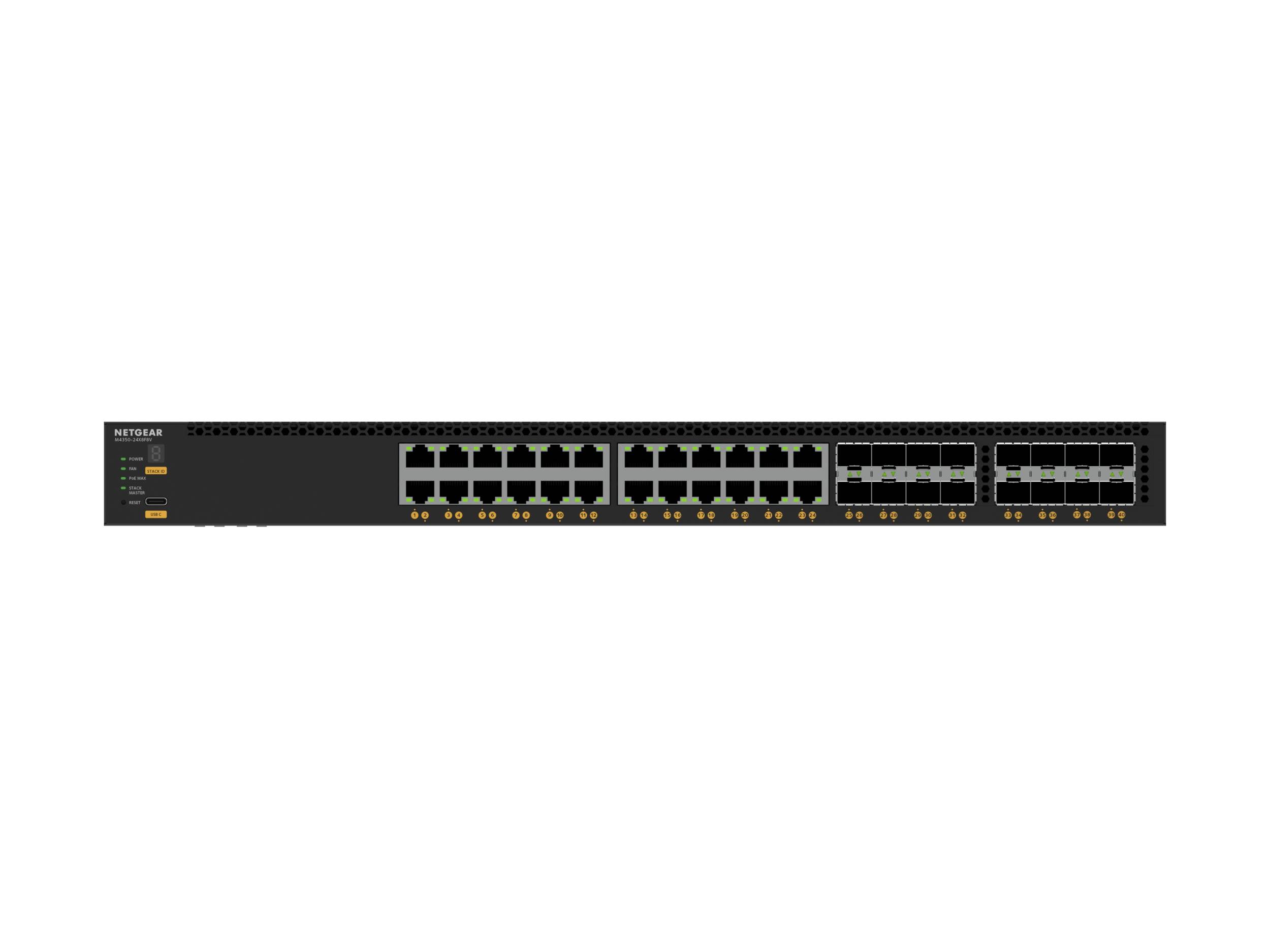 Rca Informatique - image du produit : 48PT M4350-24X8F8V MANAGED SWITCH