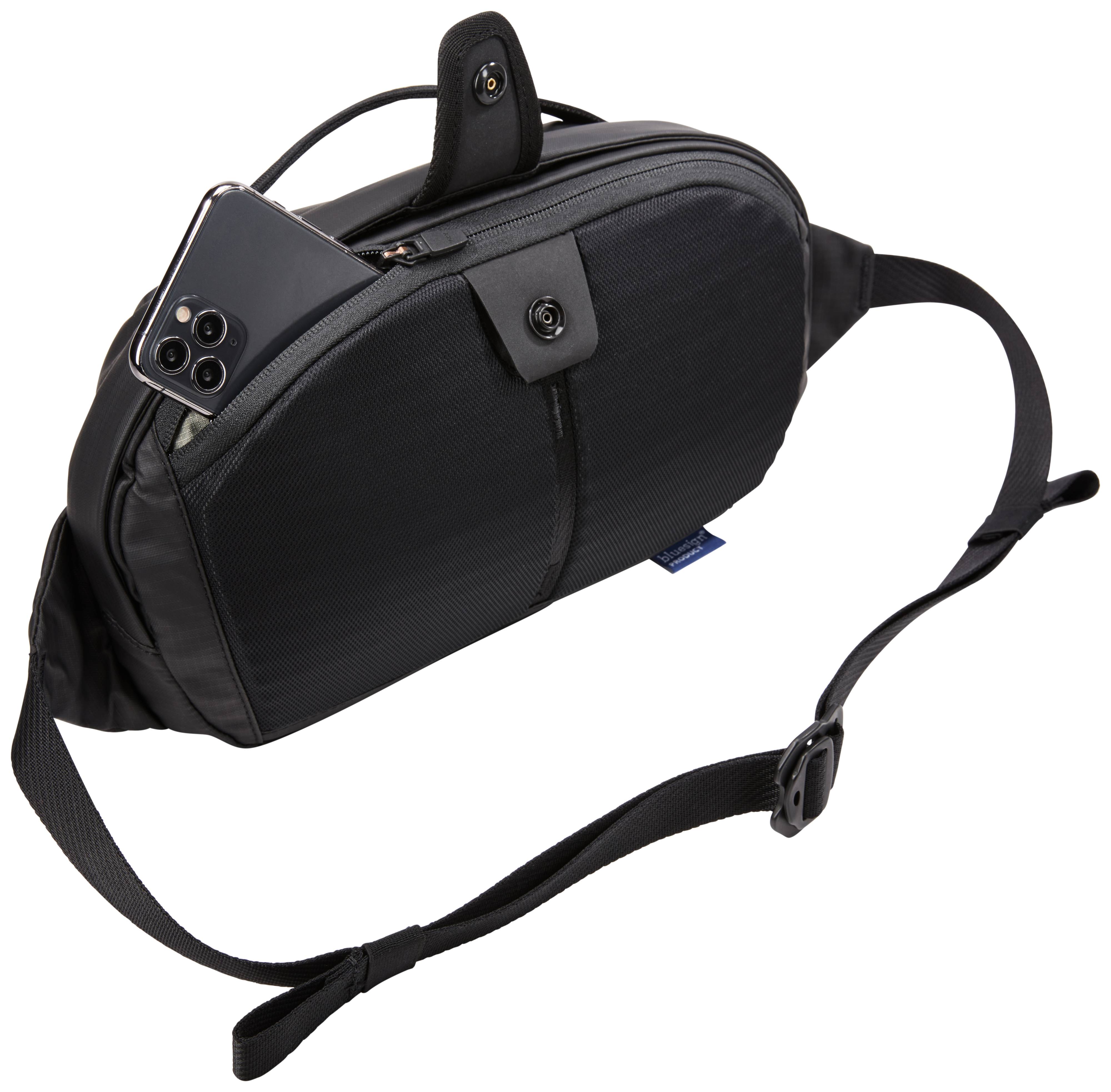 Rca Informatique - image du produit : TACT CROSSBODY 5L BLACK