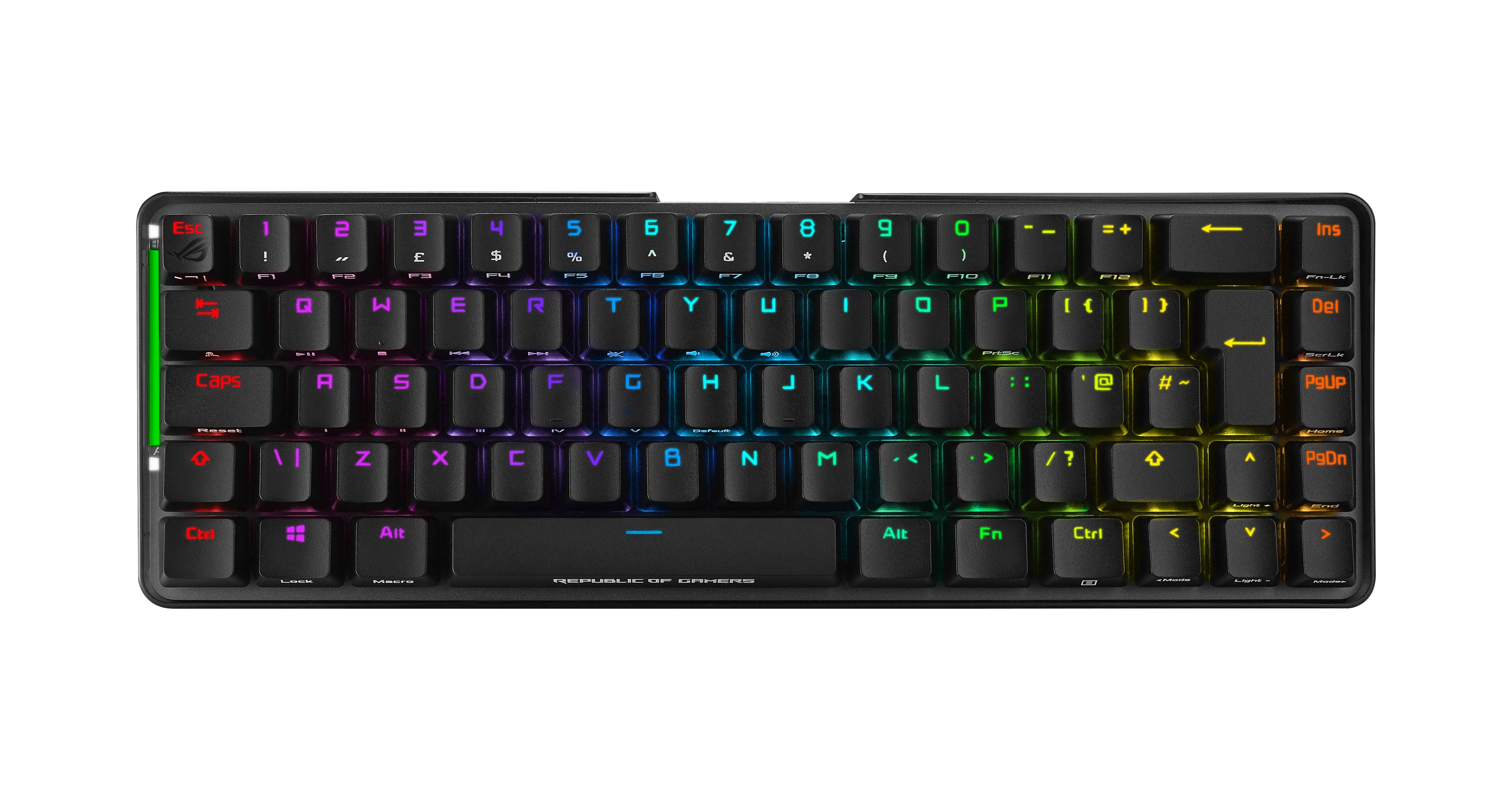 Rca Informatique - image du produit : ROG FALCHION WIRELESS MECHANICAL GAMING KEYBOARD WITH