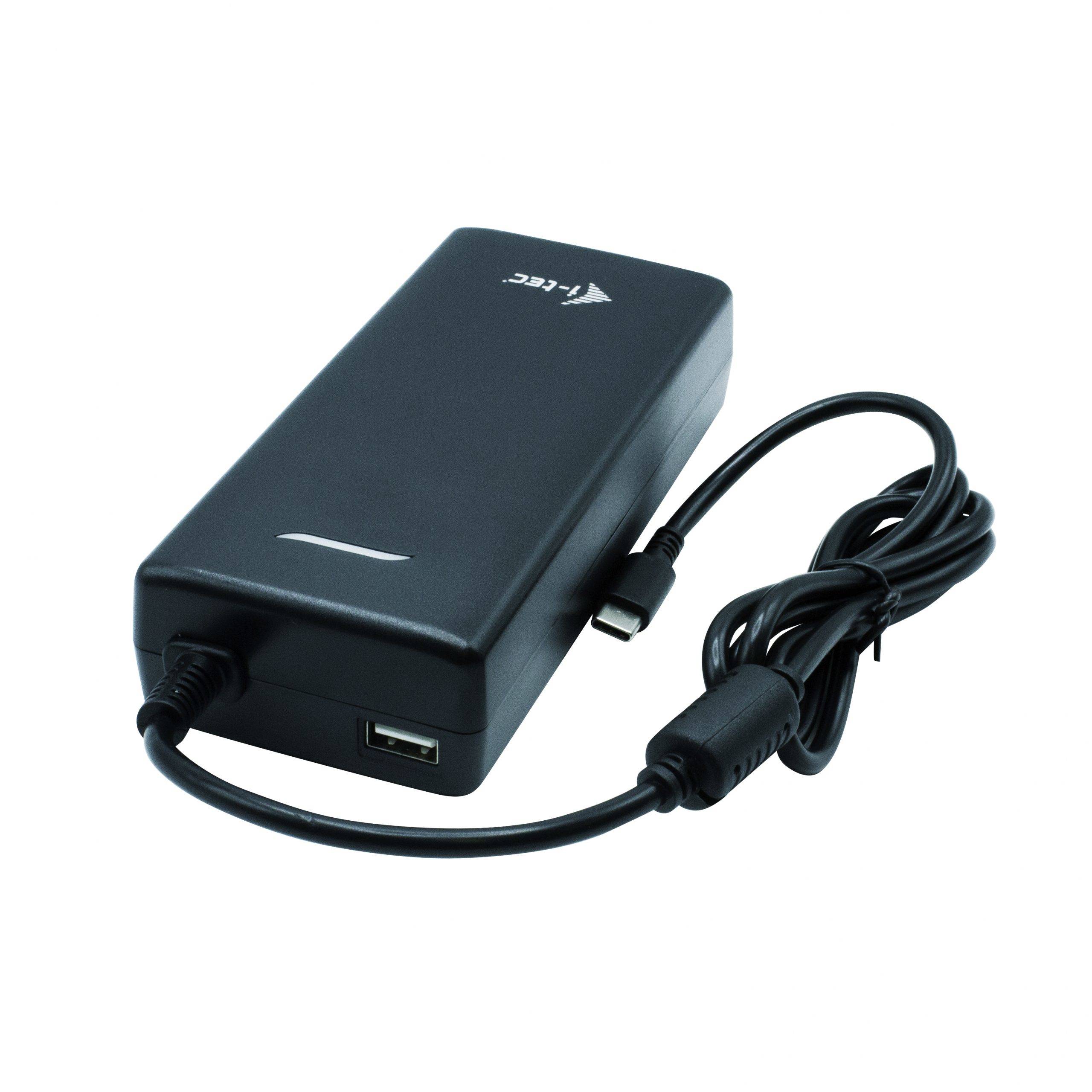 Rca Informatique - image du produit : I-TEC USB-C HDMI DP DOCK PD100W 2X LCD DOCK + CHARGER-C112W